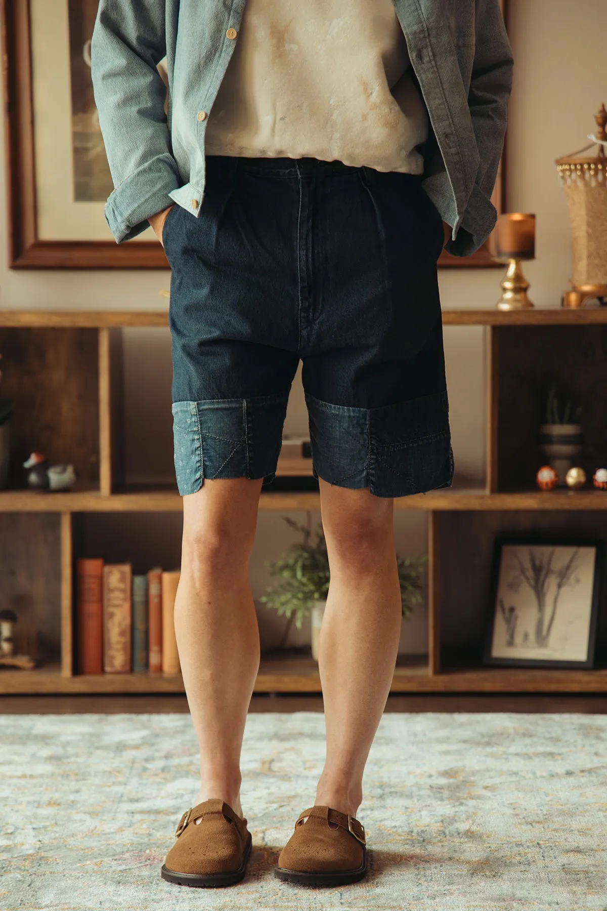 10oz IDGxIDG Denim Short (HUTTE Remake) - Indigo