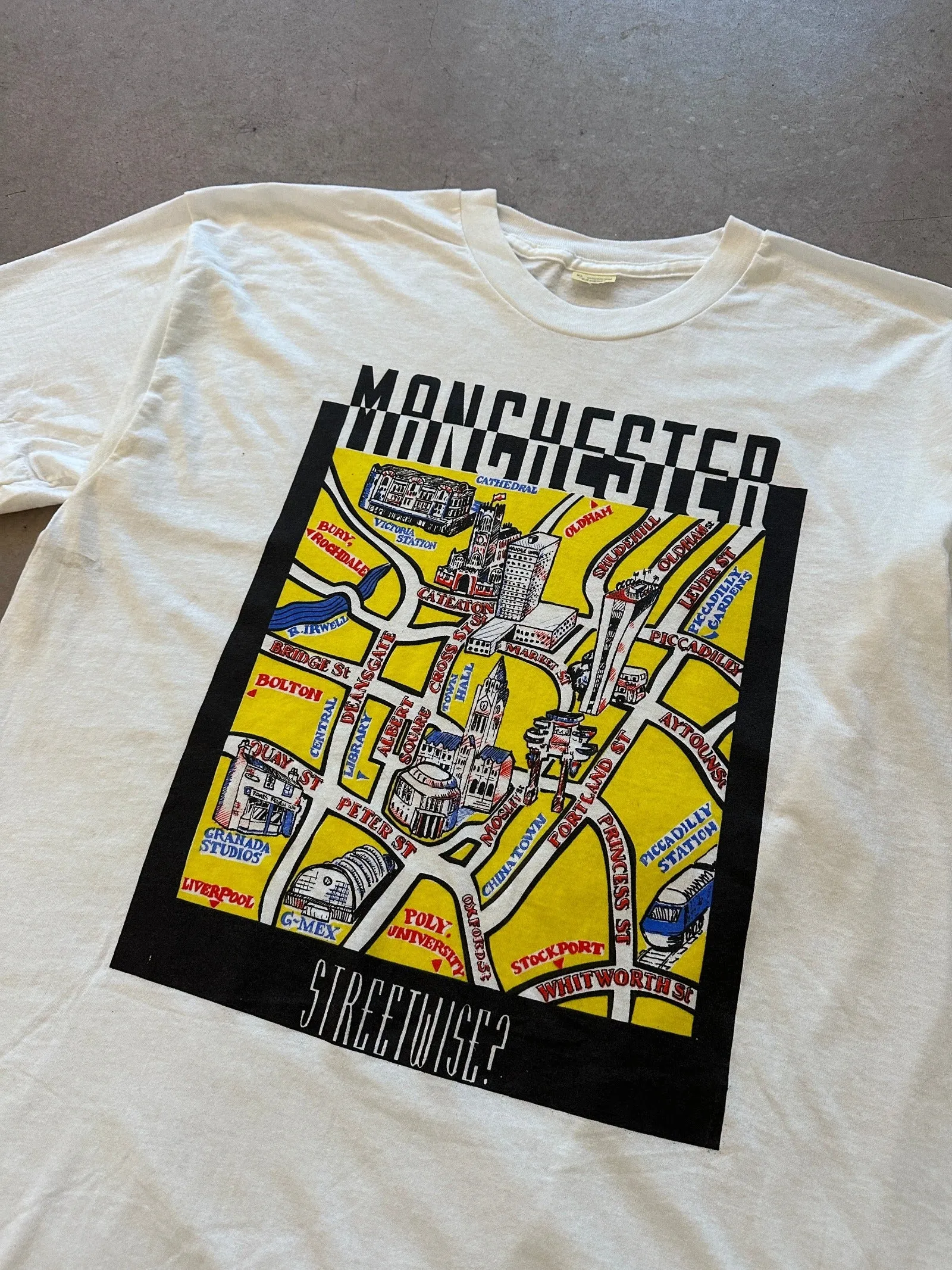 1990's Manchester Streetwise T-Shirt - XL