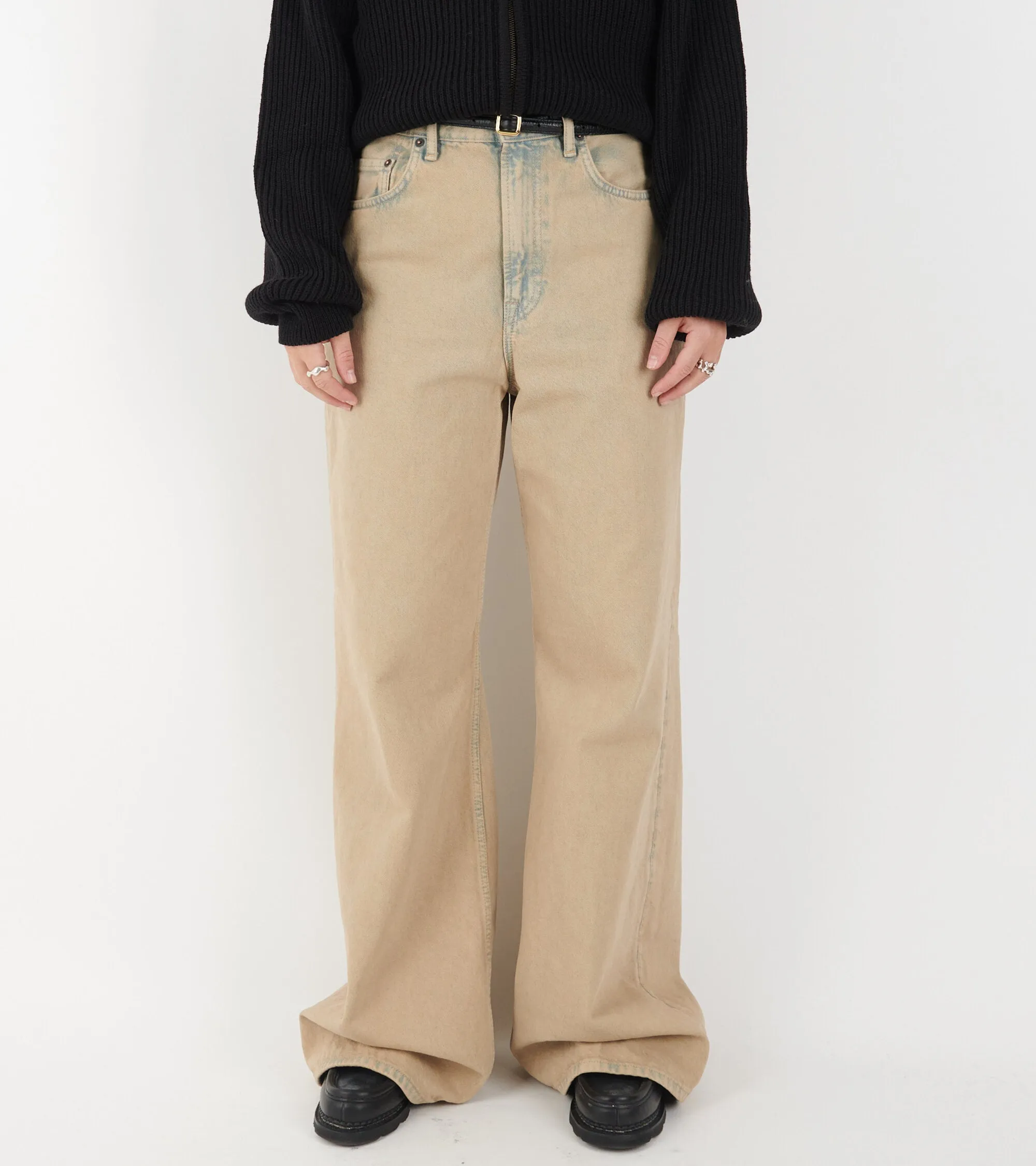 2022 Relaxed Fit Jeans Light Sand