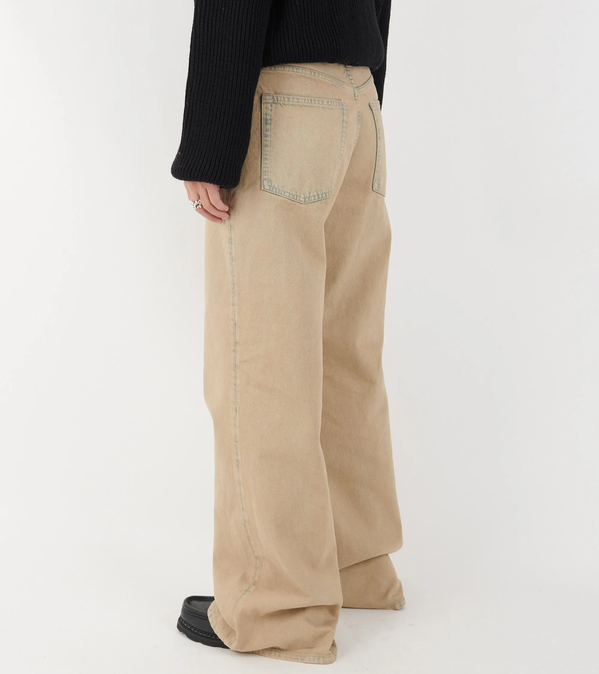 2022 Relaxed Fit Jeans Light Sand