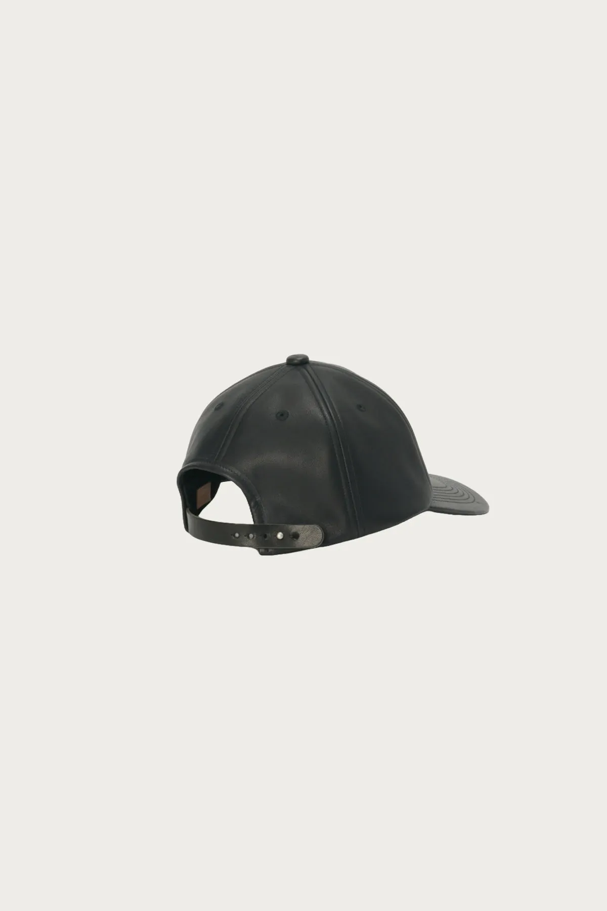 6 Panel Cap - Black