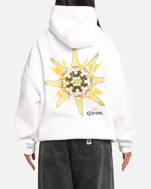 73 Studio Corona Premium Hoodie White