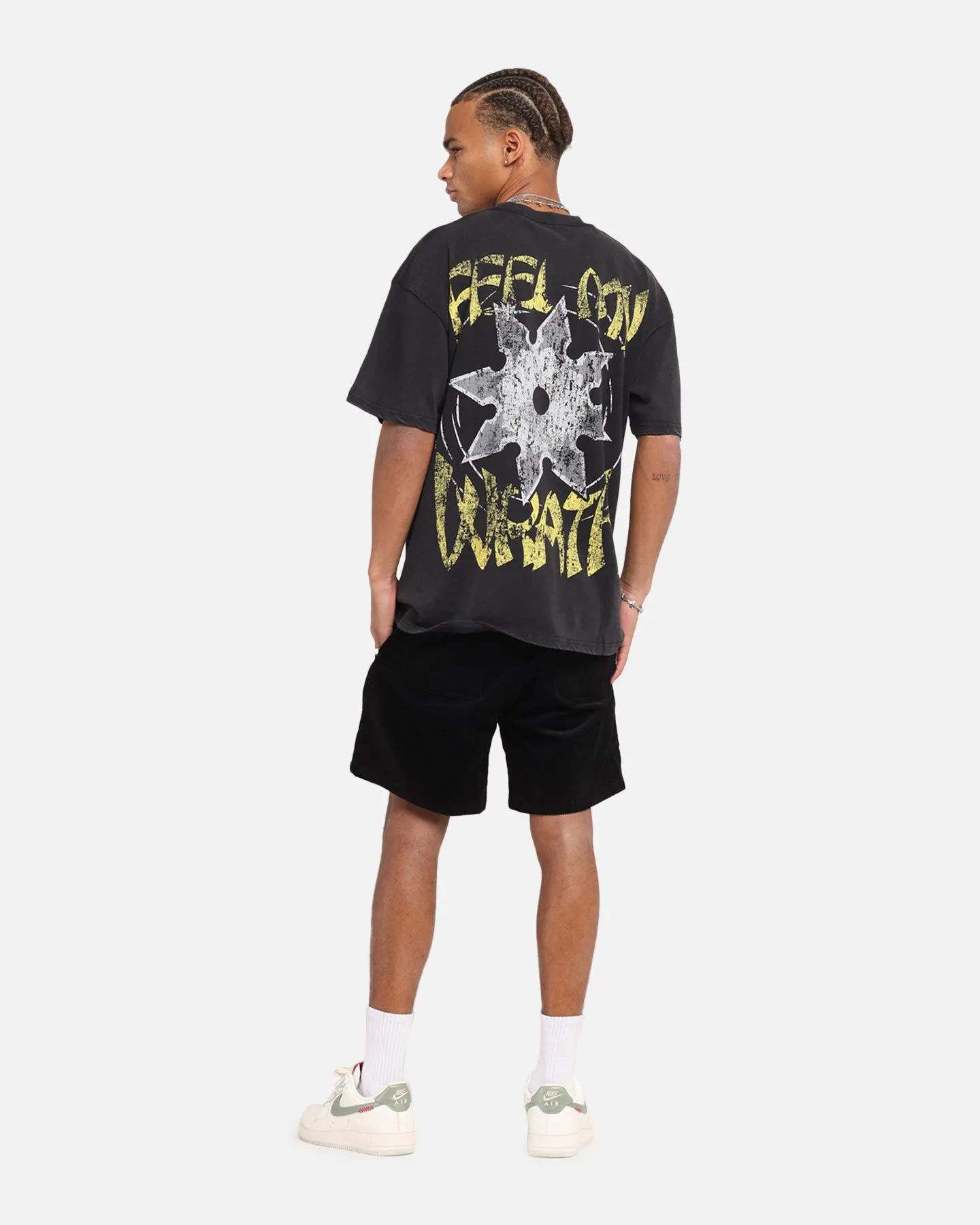 73 Studio X Cartoon Network South Park Lets Fighting Love Vintage T-Shirt Black Acidwash