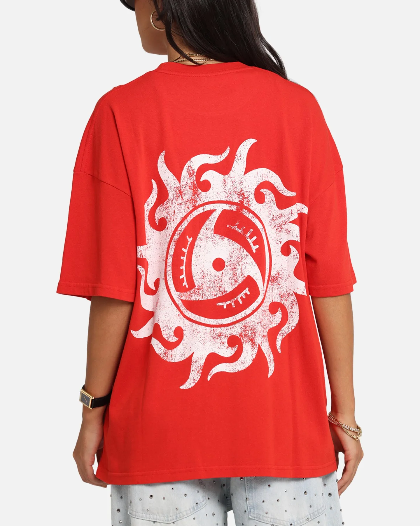 73 Studio X Naruto Chibi Itachi Vintage T-Shirt Red