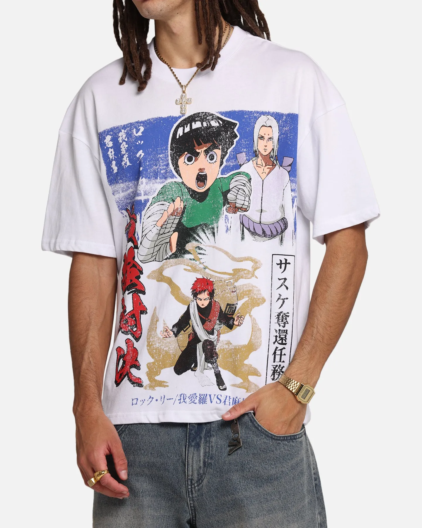 73 Studio X Naruto Kimmimaro Vintage T-Shirt White