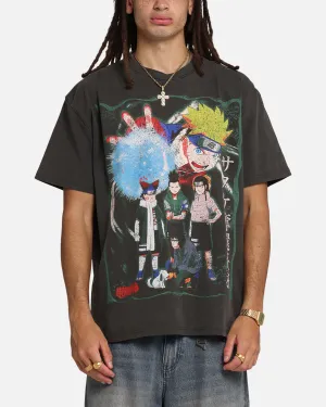 73 Studio X Naruto Sasuke Retrieval Heavy T-Shirt Black Wash