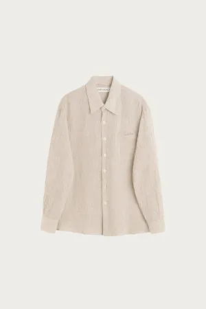 Above Shirt - Pollen Dust Sparse Crepe Weave