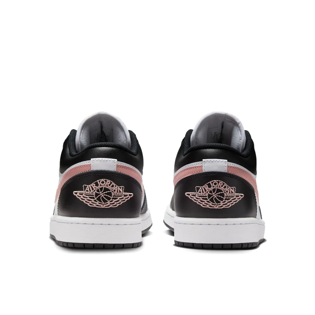 AIR JORDAN 1 LOW BLACK RUST PINK