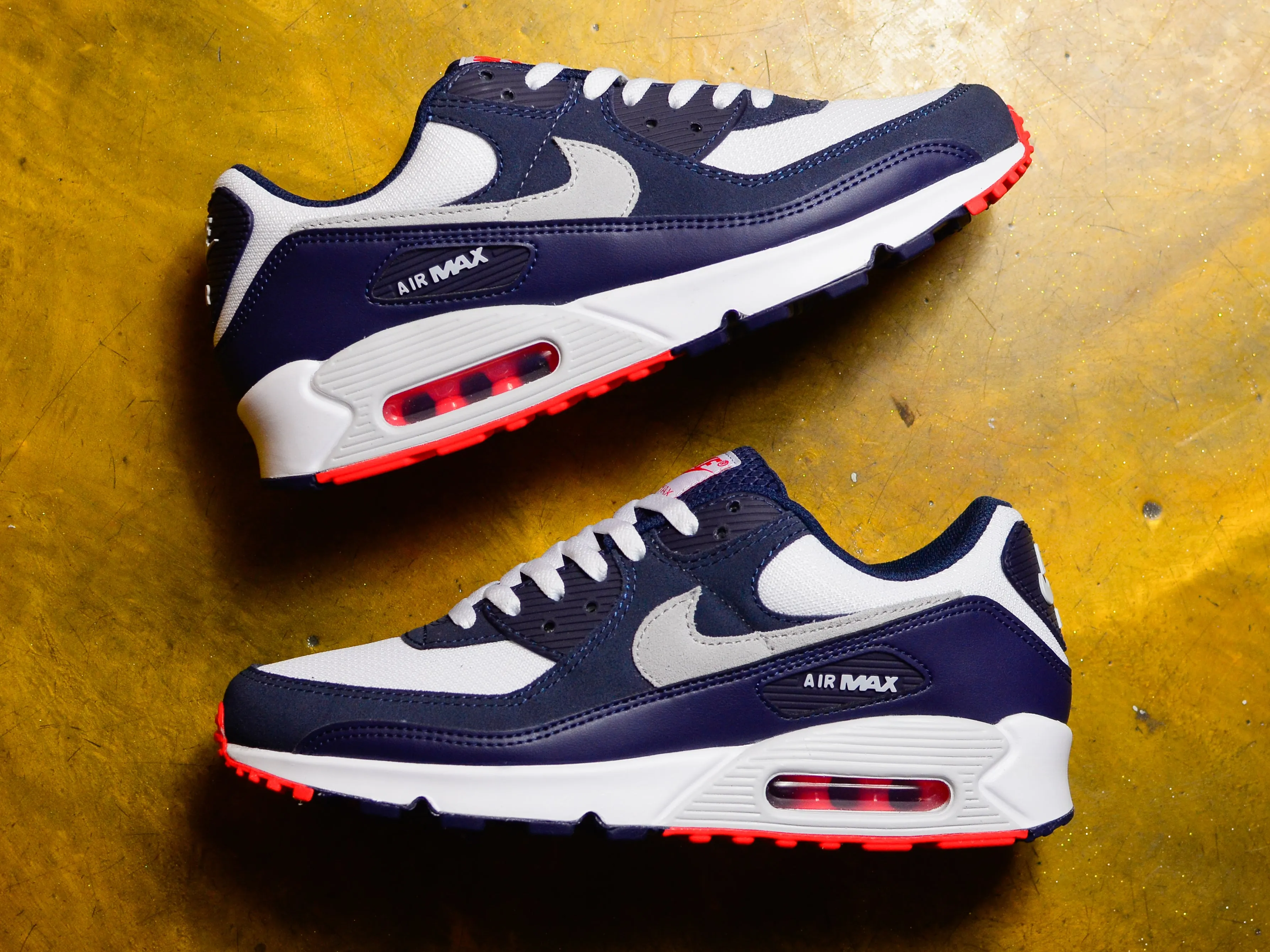 Air Max 90 - Obsidian / Pure Platinum / White