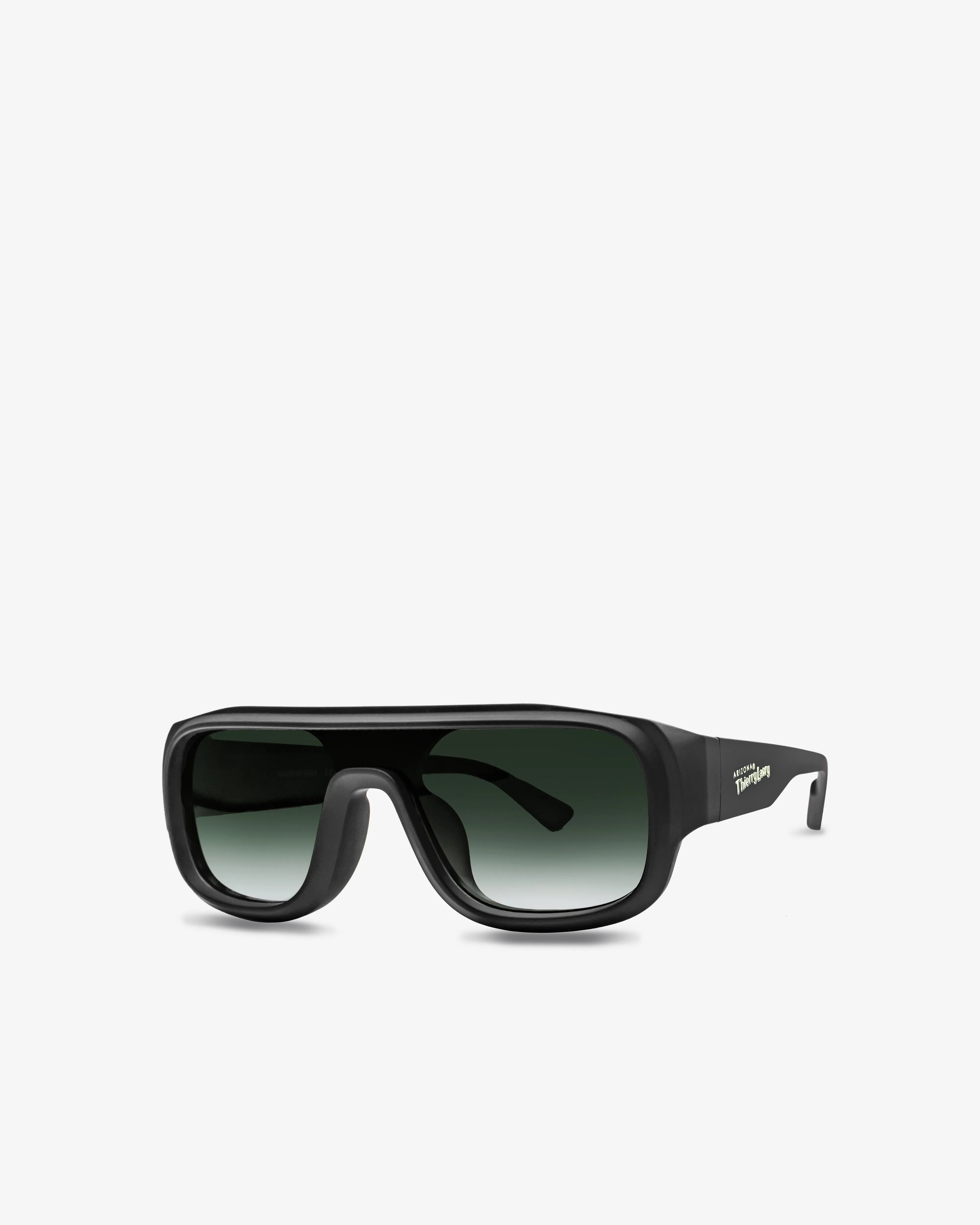 AriZona x Thierry Lasry - 57mm Shield Sunglasses - (Black/Teal)
