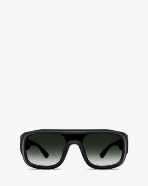 AriZona x Thierry Lasry - 57mm Shield Sunglasses - (Black/Teal)