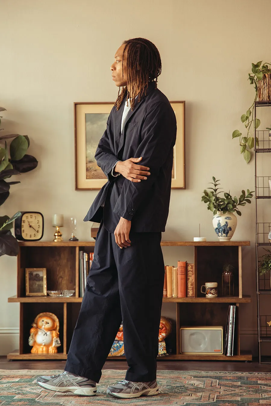 Canoe Club x Beams  3B Packable Jacket - Navy