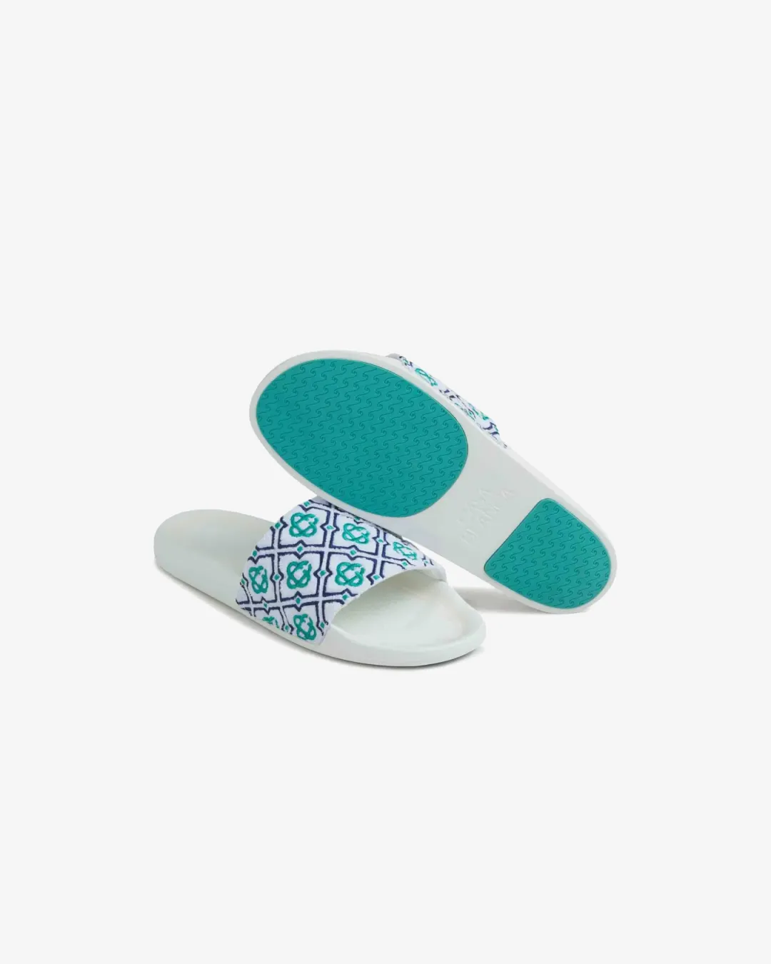 Casablanca Monogram Towelling Slide