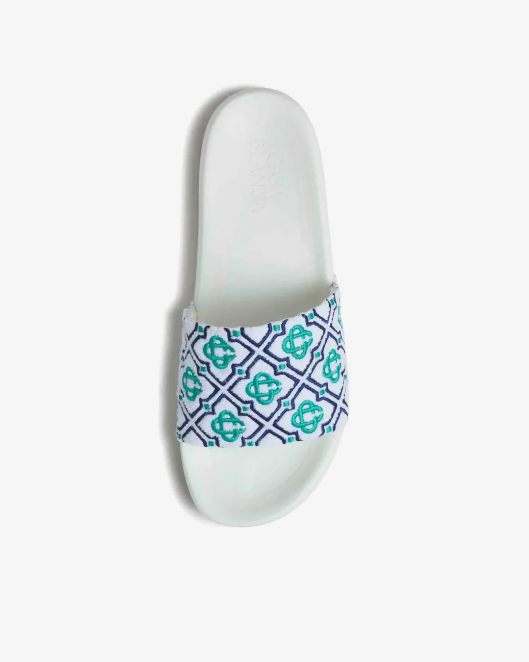 Casablanca Monogram Towelling Slide