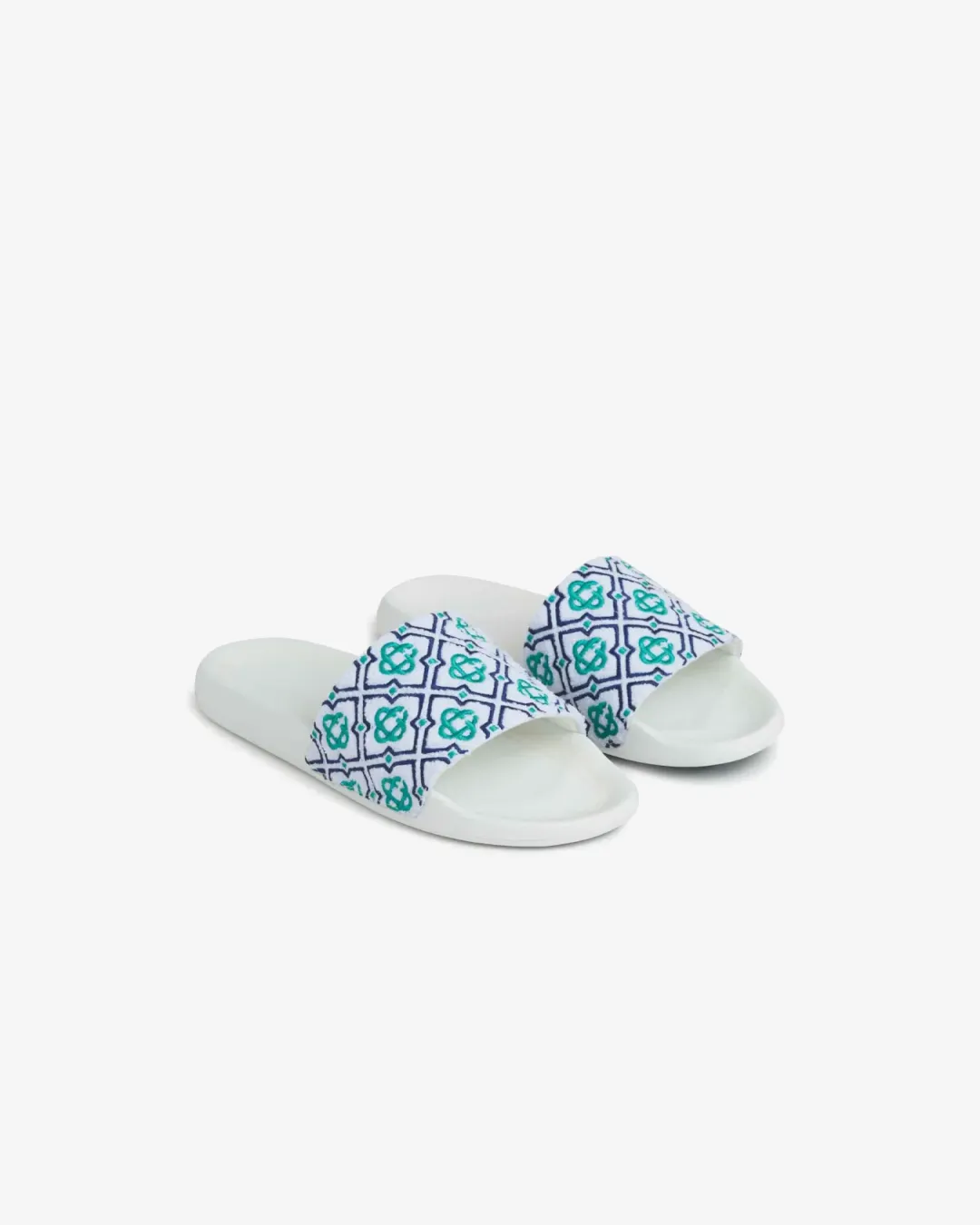 Casablanca Monogram Towelling Slide