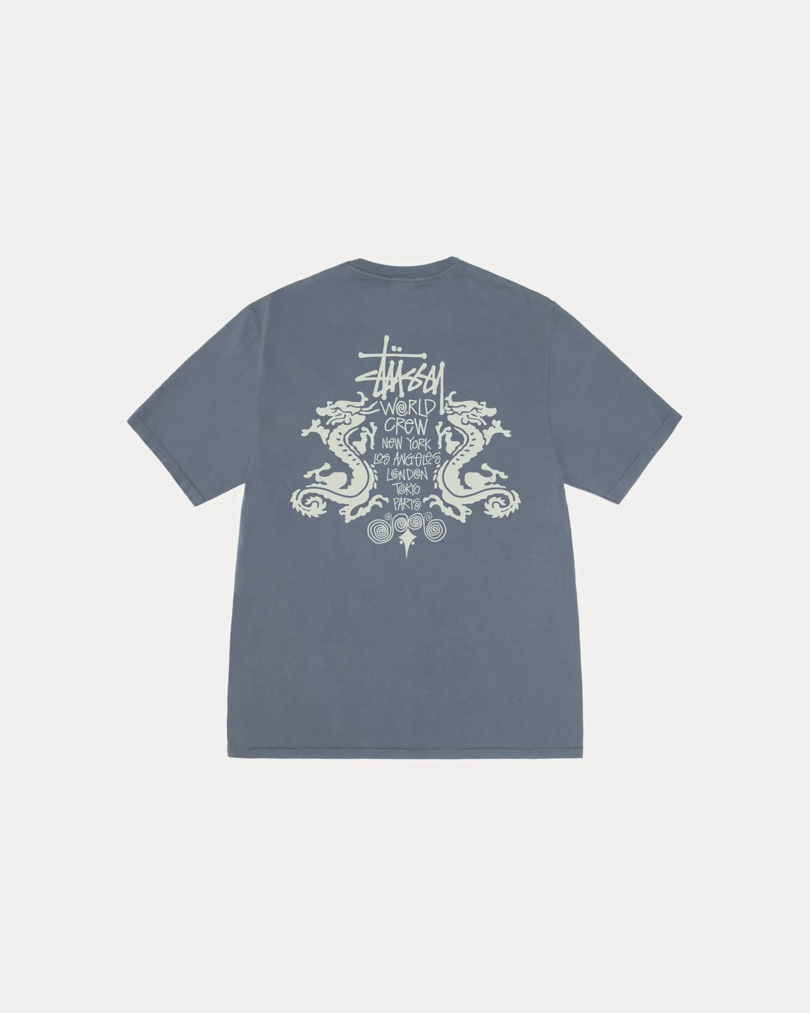DOUBLE DRAGON TEE PIGMENT DYED