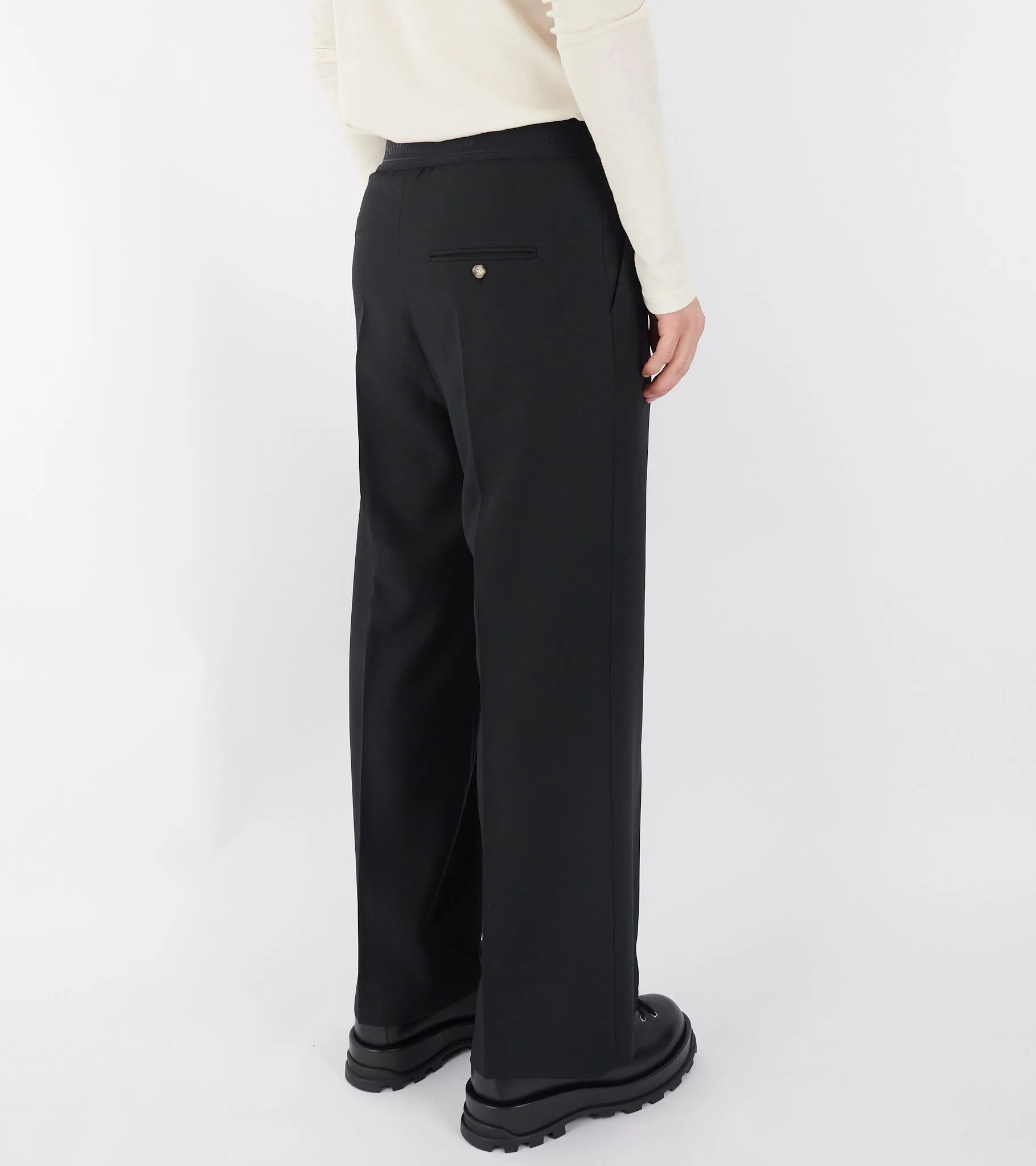 Elaine Relaxed Fit Trousers Black