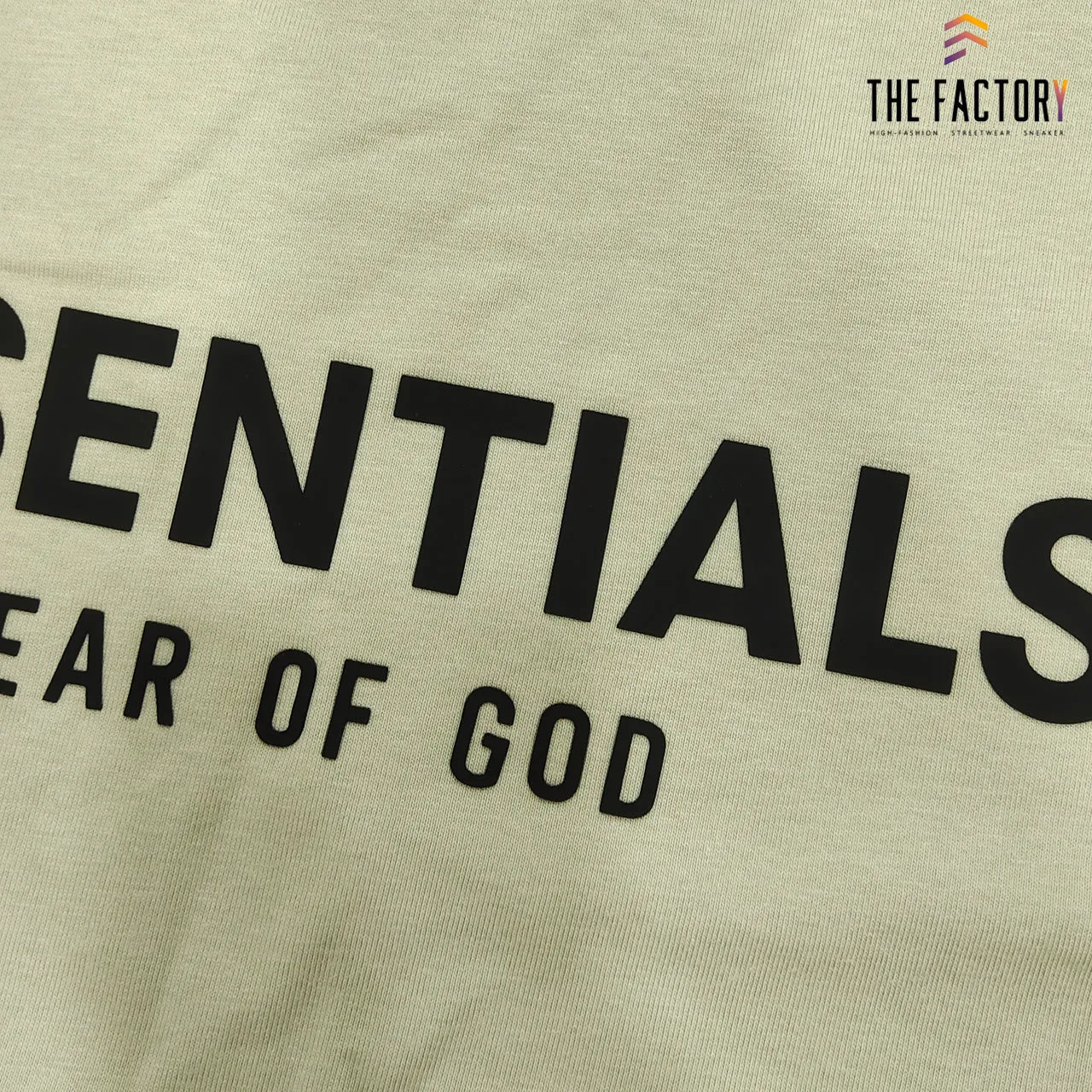 Fear of God SS21 Logo T-Shirt - Green Tea