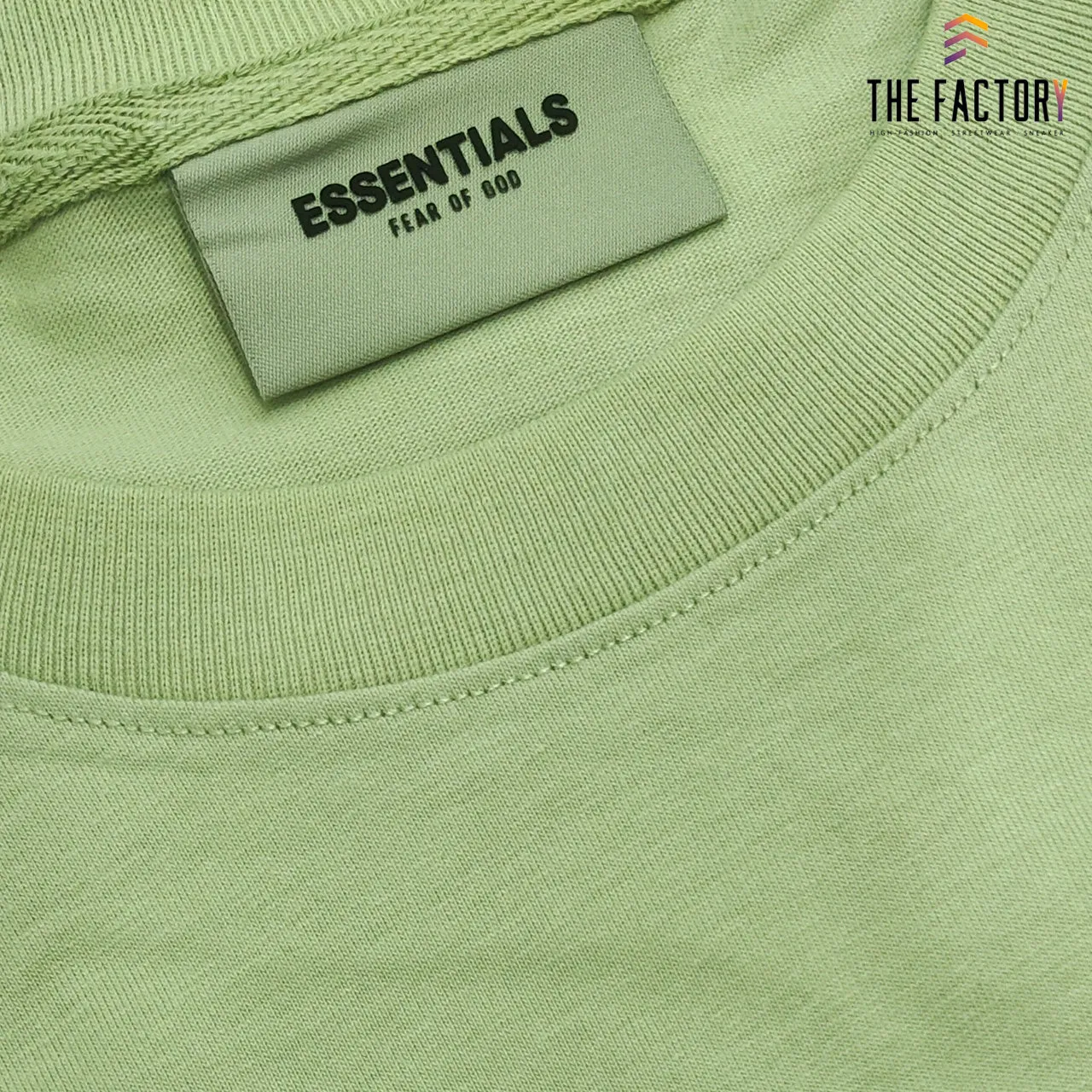 Fear of God SS21 Logo T-Shirt - Green Tea