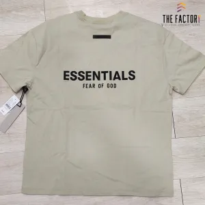 Fear of God SS21 Logo T-Shirt - Green Tea