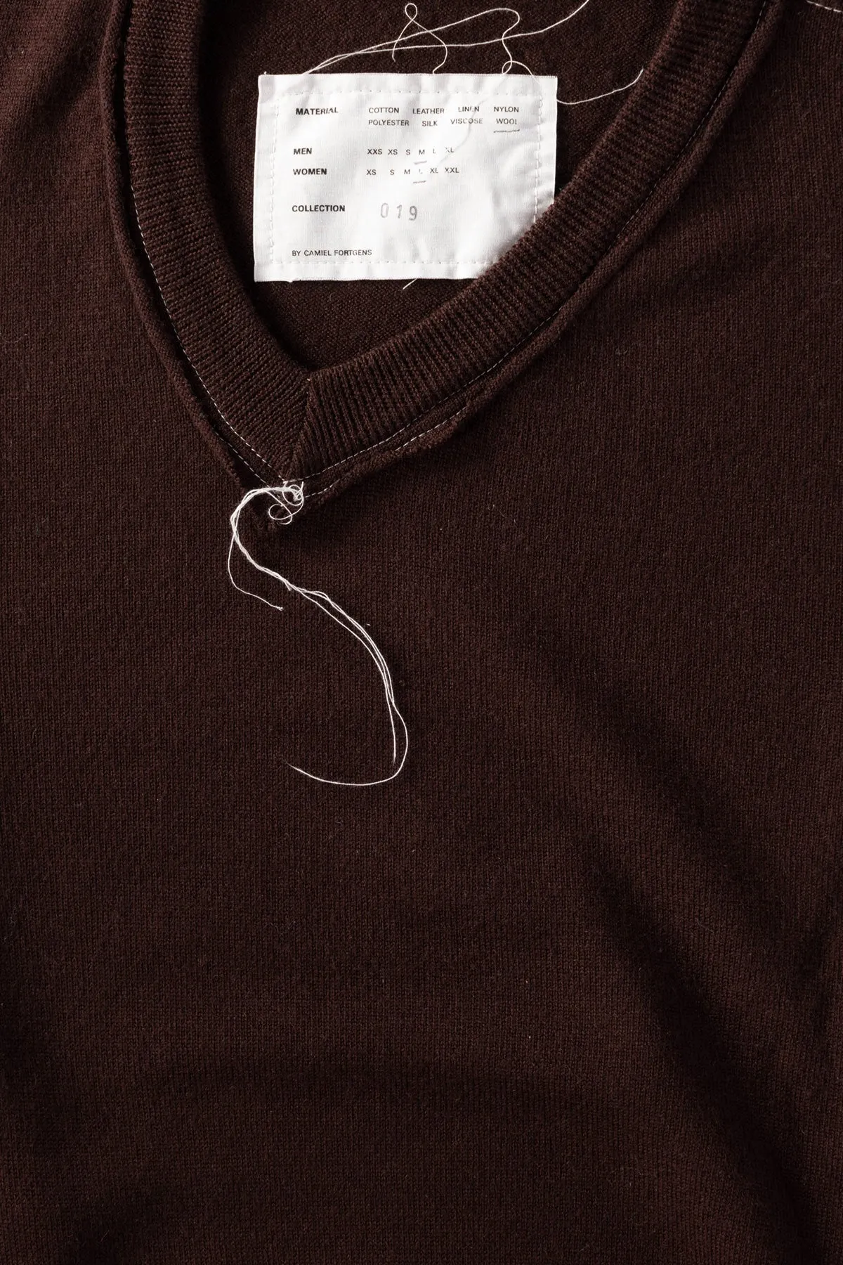 Frankenstein V-Neck - Brown