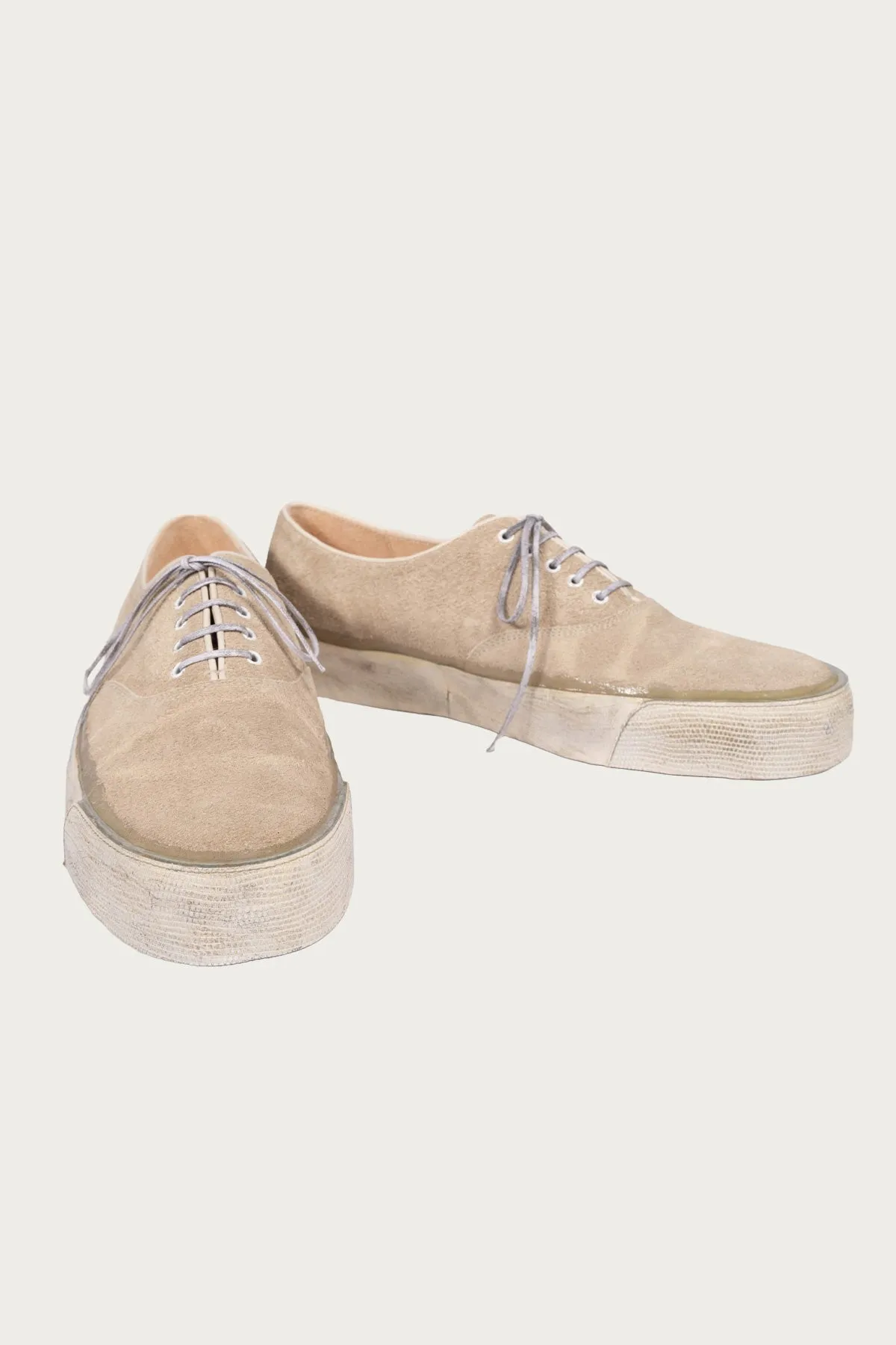 Georgia NN Leather Yacht Shoes - Beige