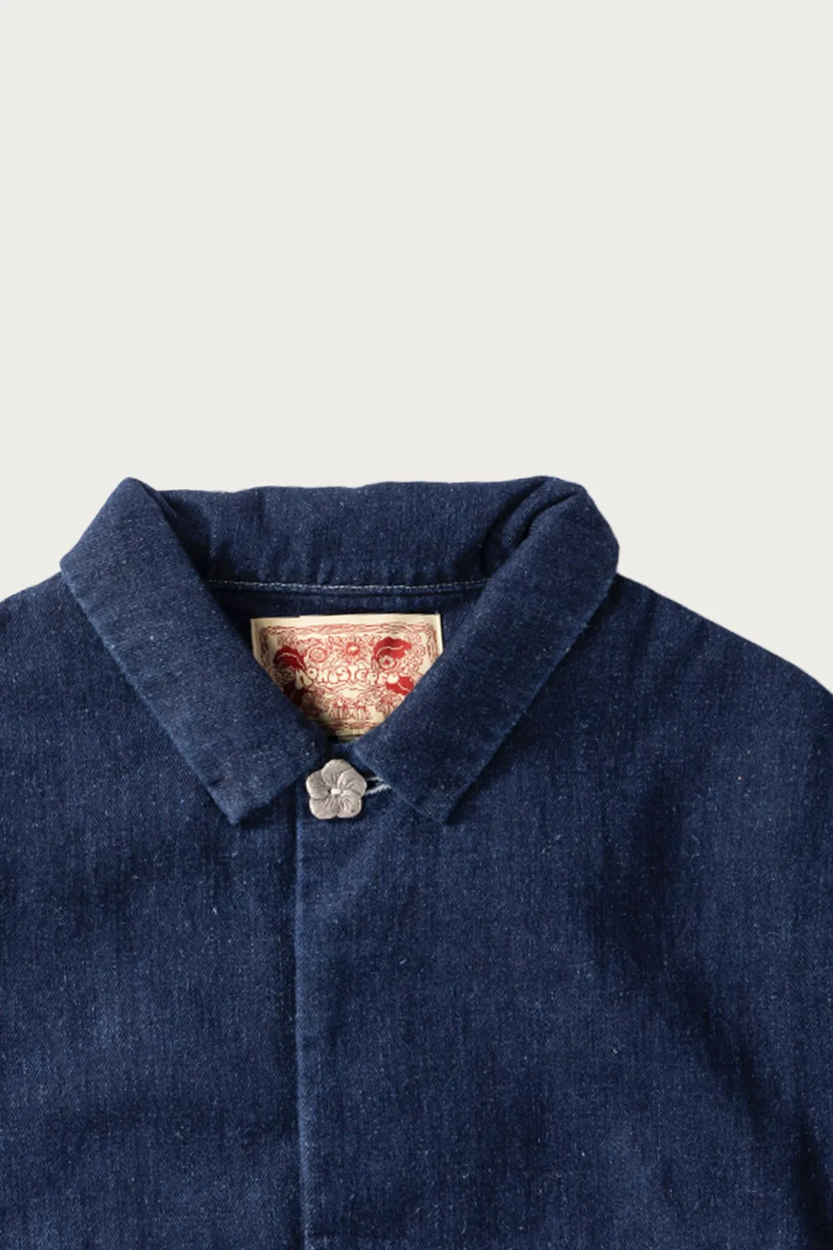 Hemp Denim Barn Jacket - Indigo
