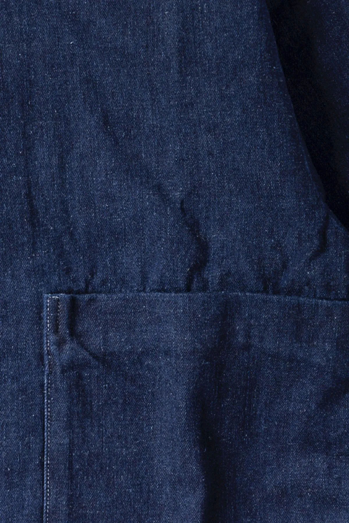 Hemp Denim Barn Jacket - Indigo
