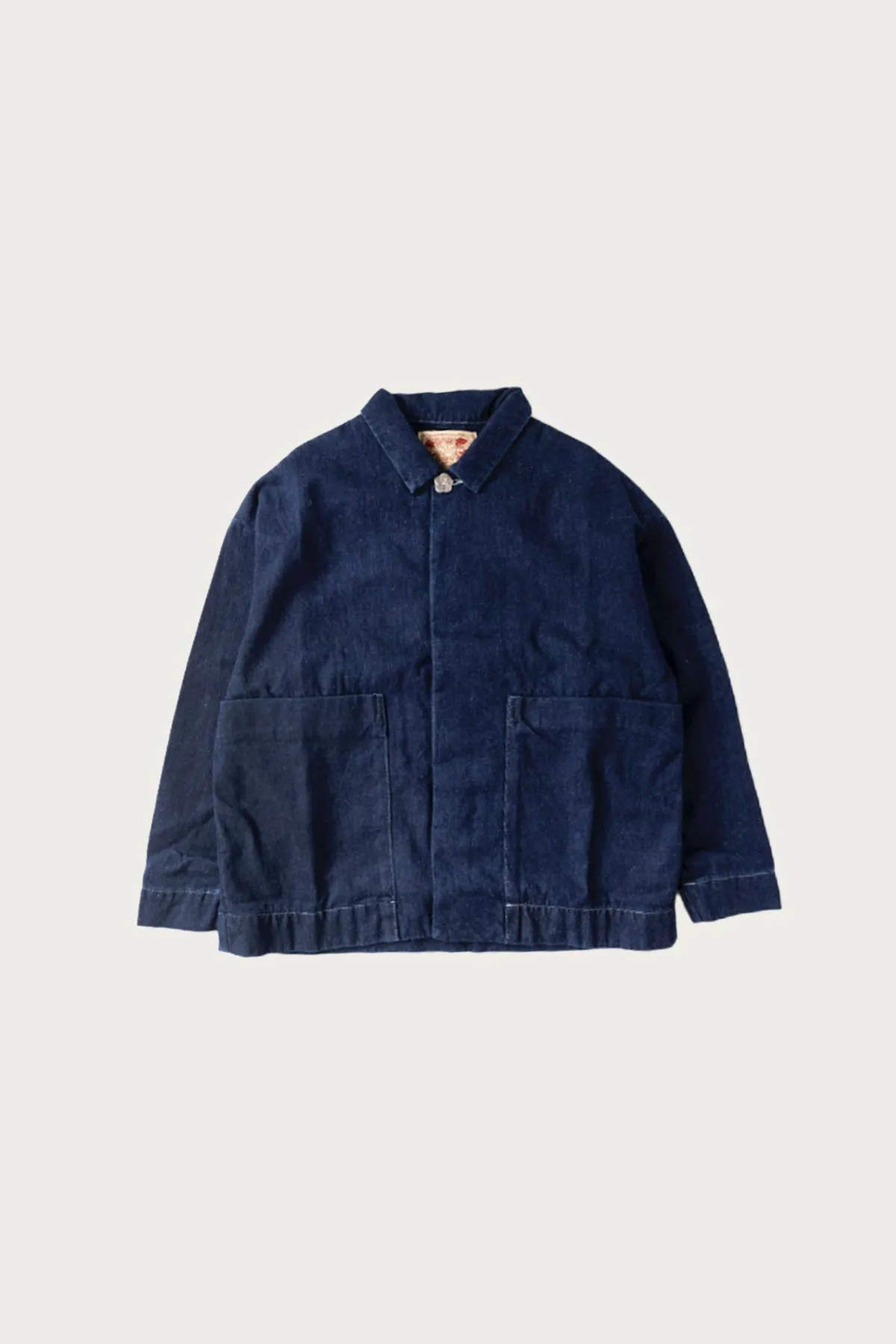 Hemp Denim Barn Jacket - Indigo