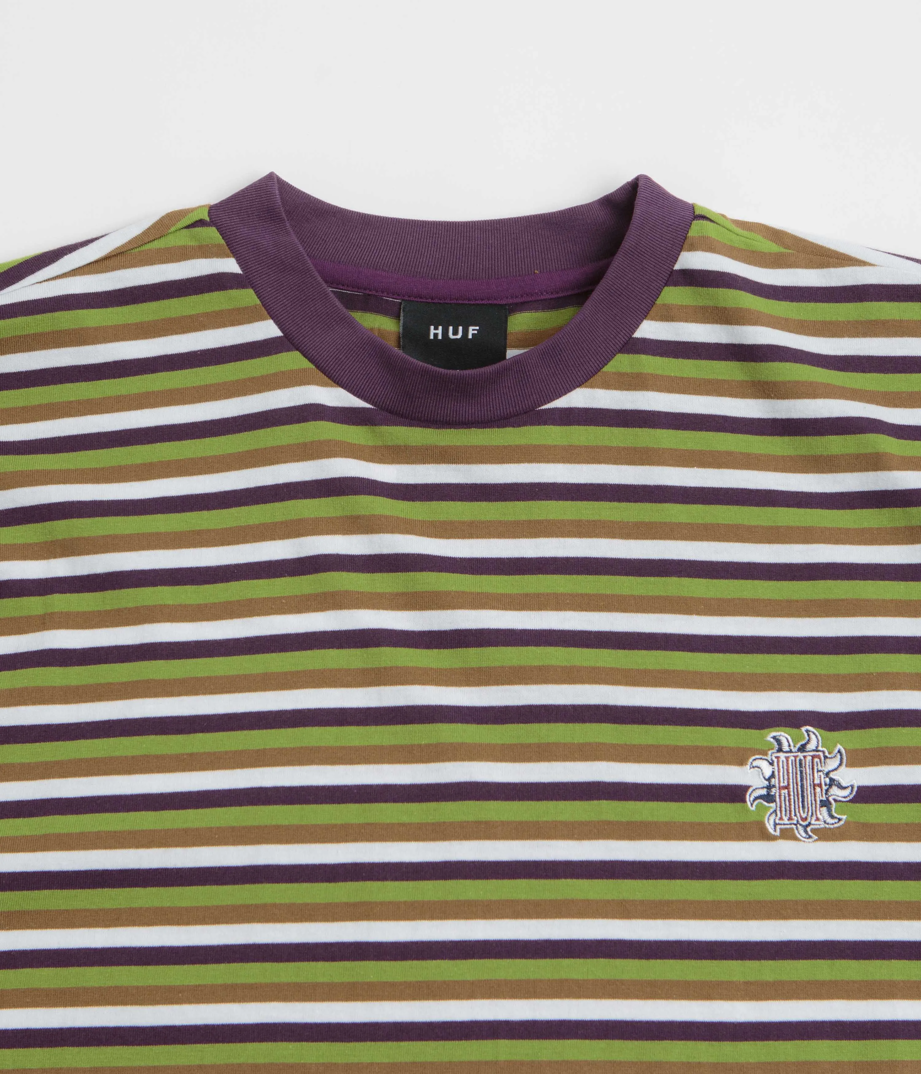 HUF Apollo Striped T-Shirt - Green