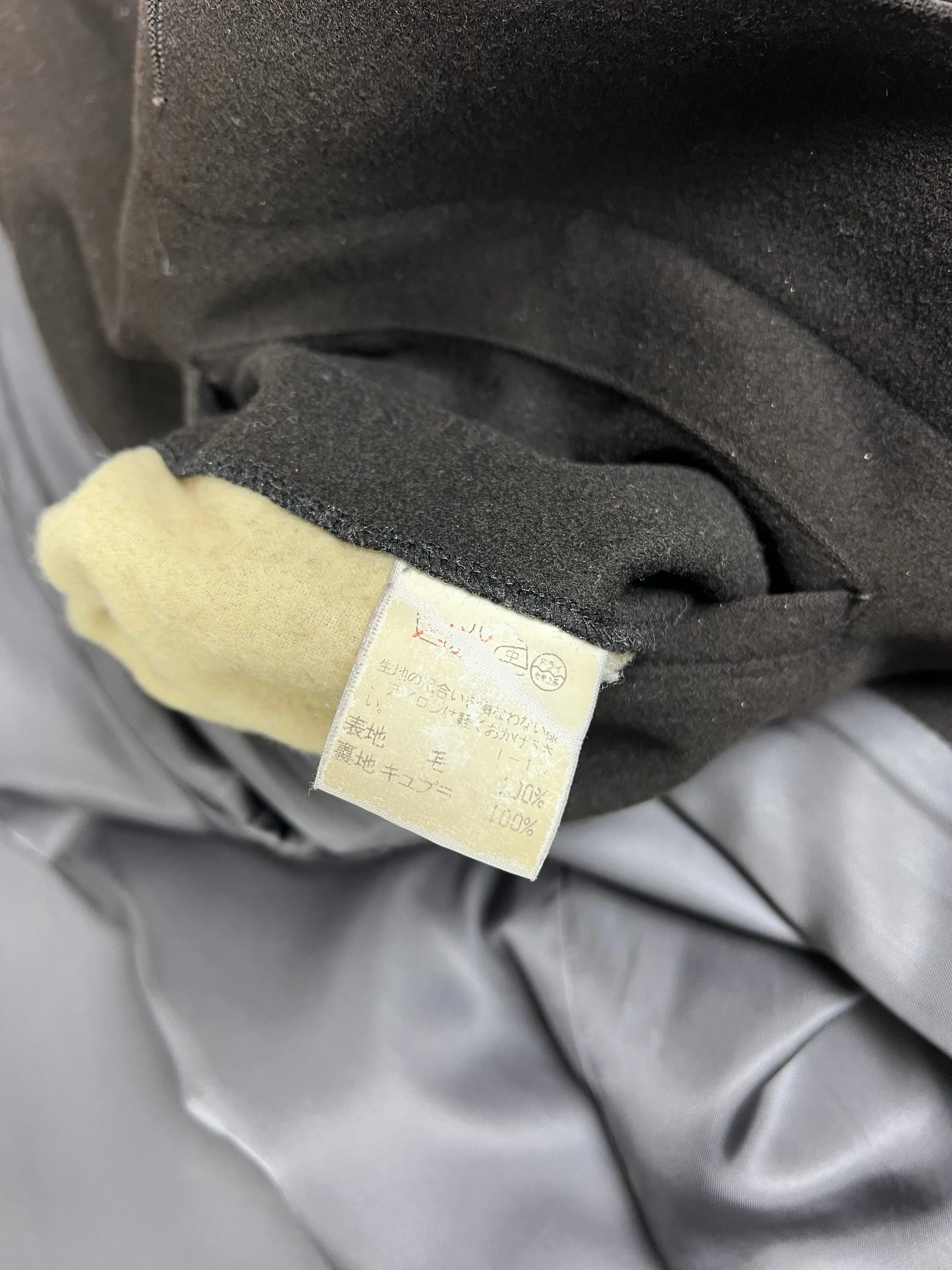 Issey Miyake IM men's wool overcoat