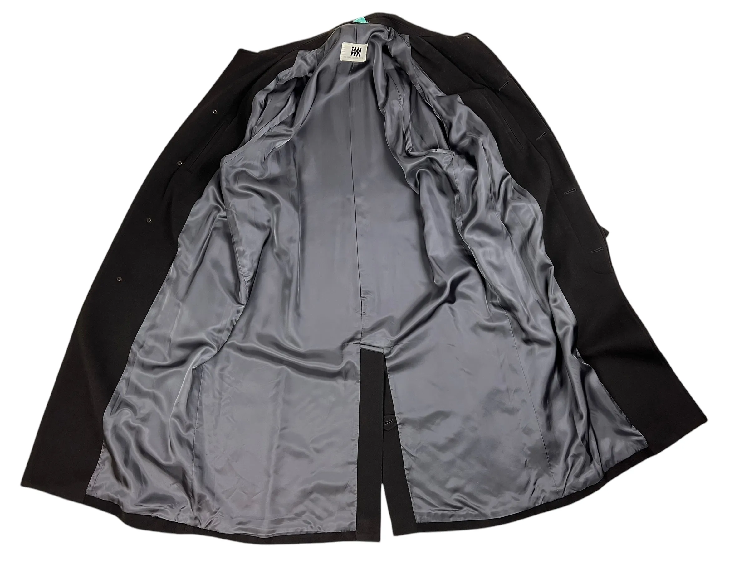 Issey Miyake IM men's wool overcoat