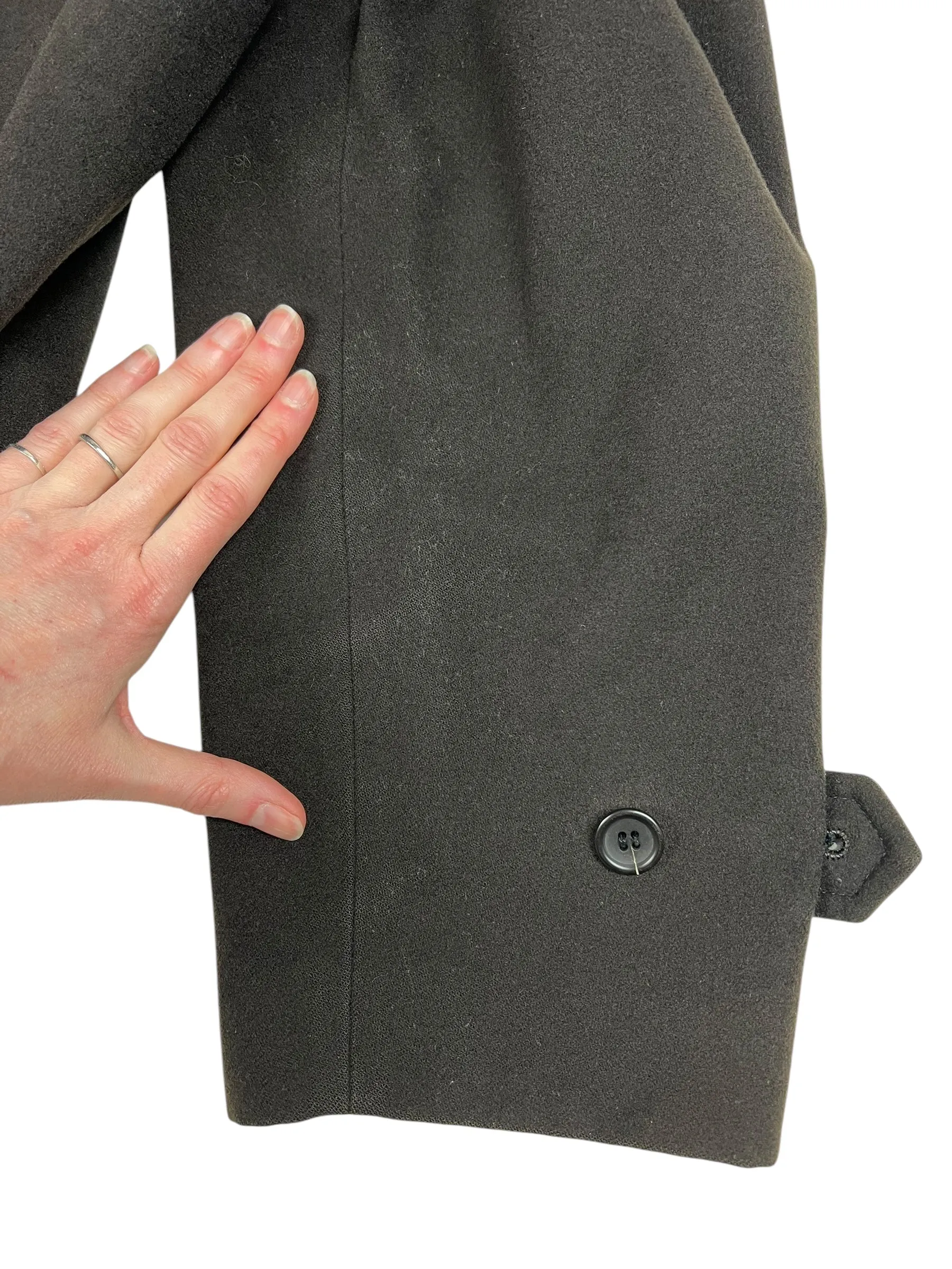 Issey Miyake IM men's wool overcoat