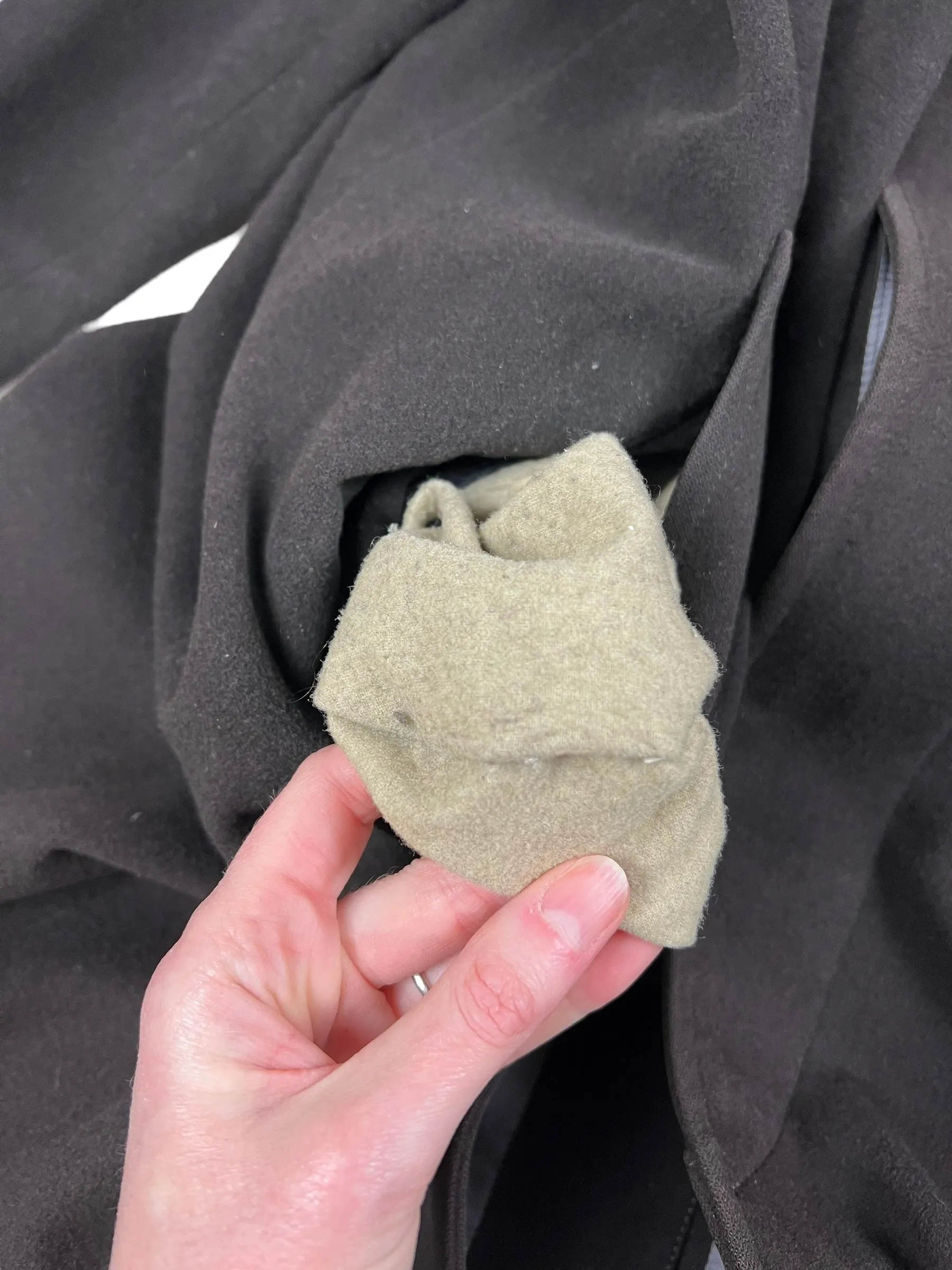 Issey Miyake IM men's wool overcoat