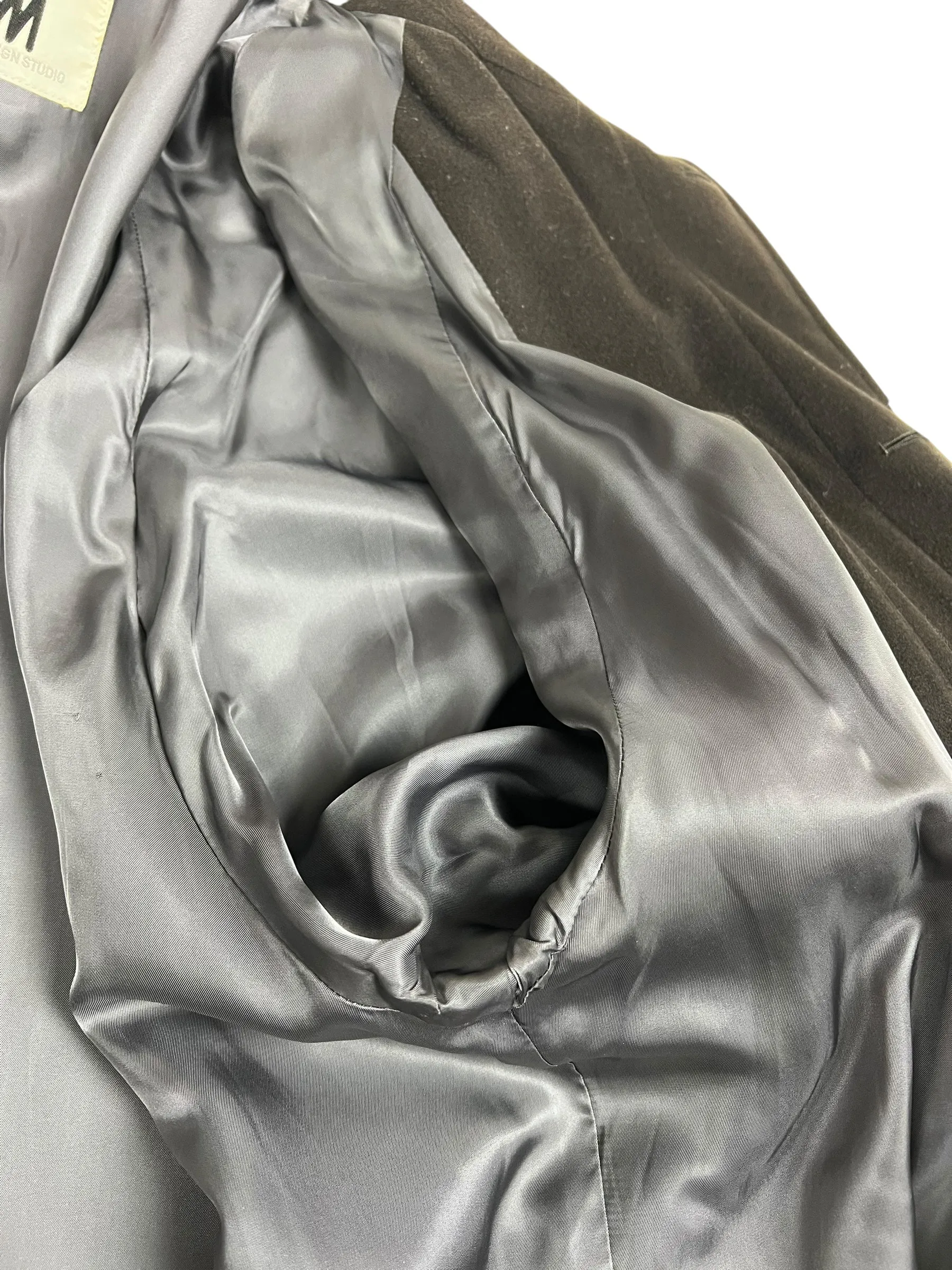 Issey Miyake IM men's wool overcoat