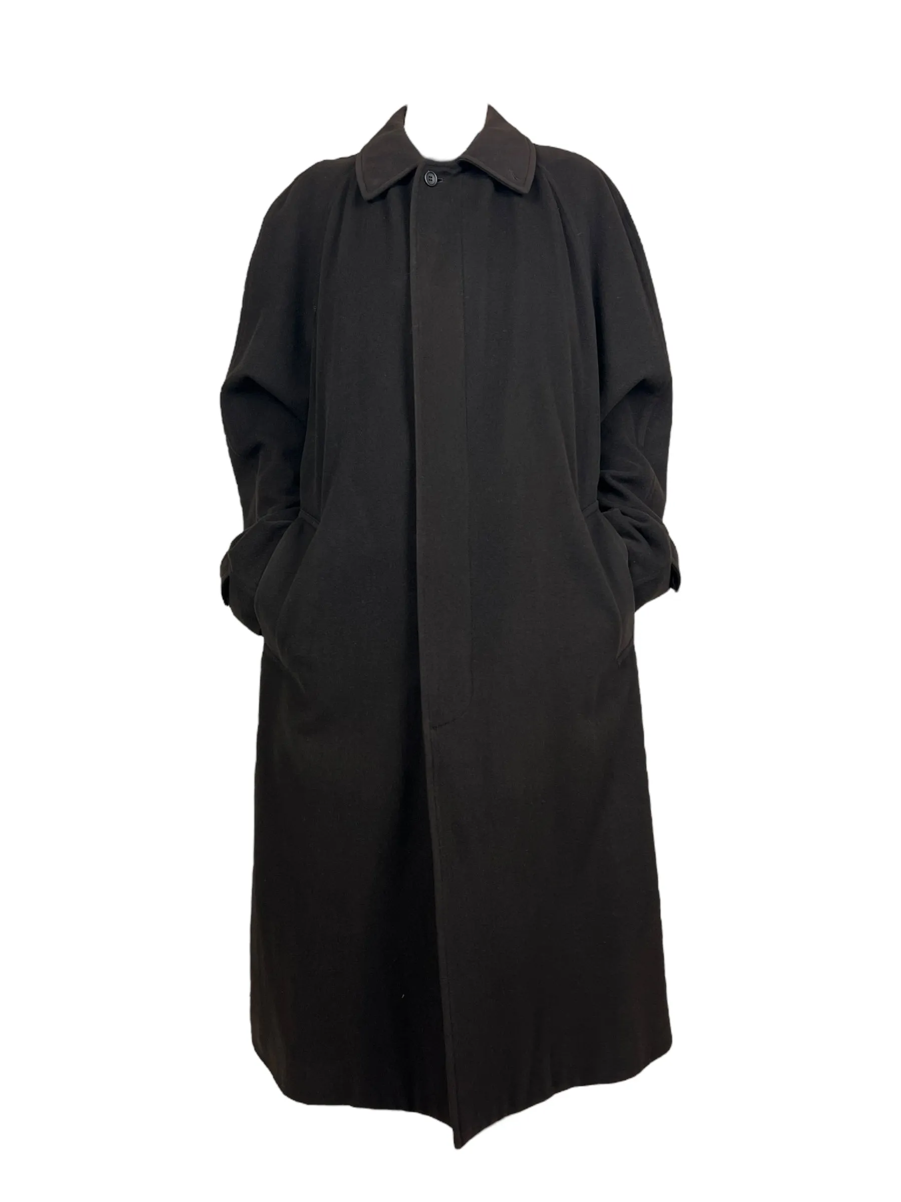 Issey Miyake IM men's wool overcoat