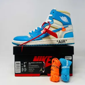 Jordan 1 Retro High Off-White University Blue