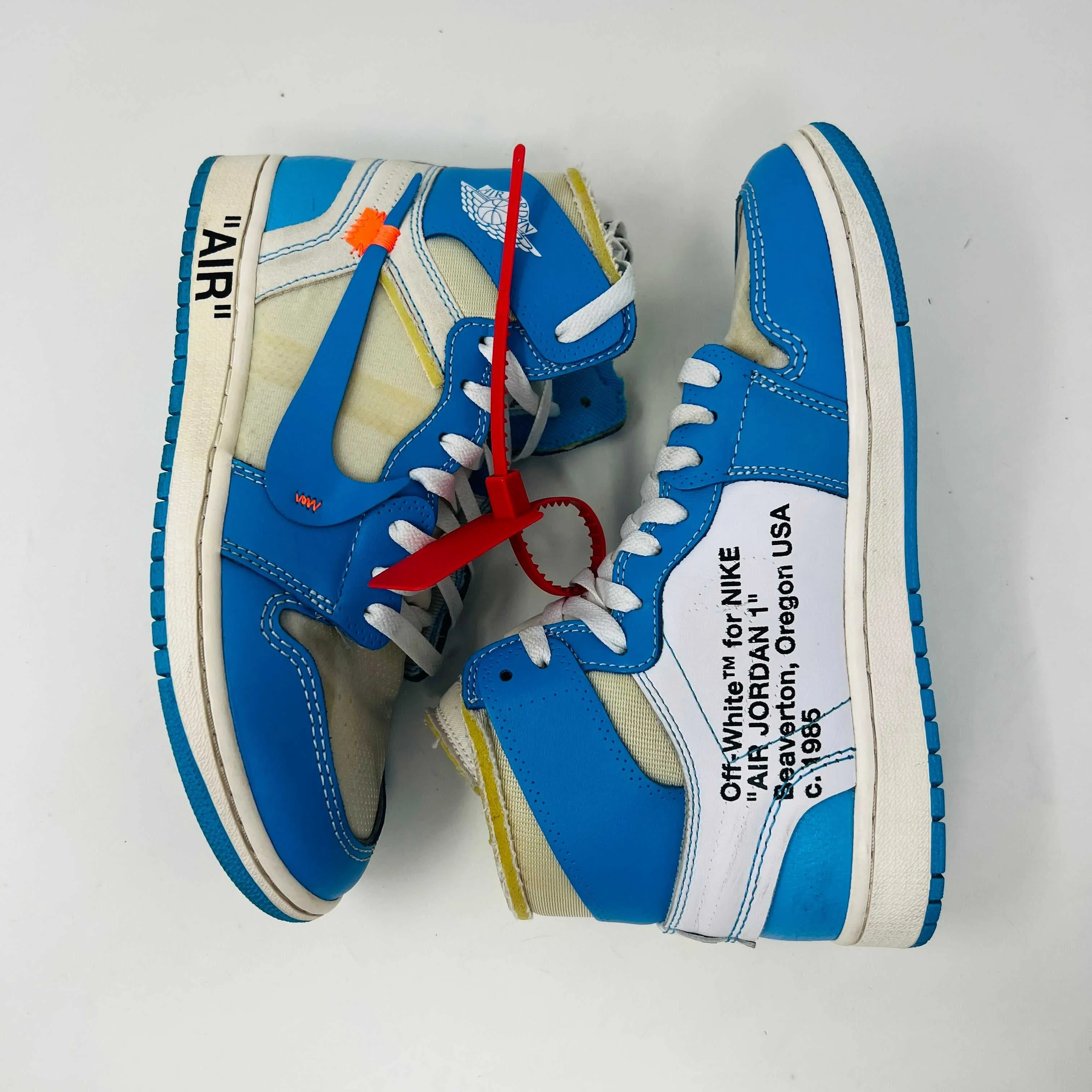 Jordan 1 Retro High Off-White University Blue