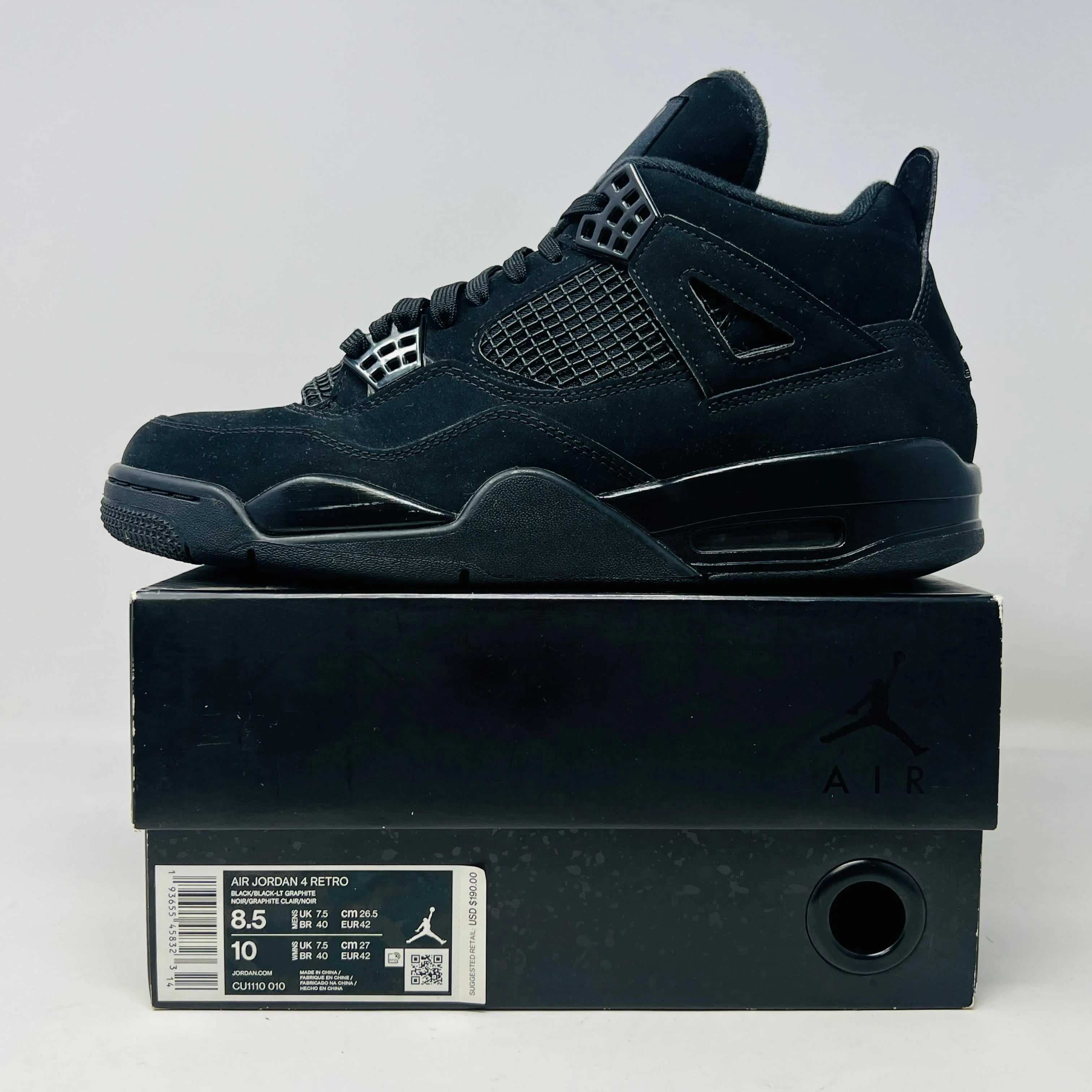 Jordan 4 Retro Black Cat (2020)