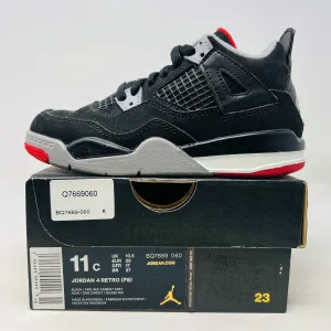 Jordan 4 Retro Bred (2019) (PS)
