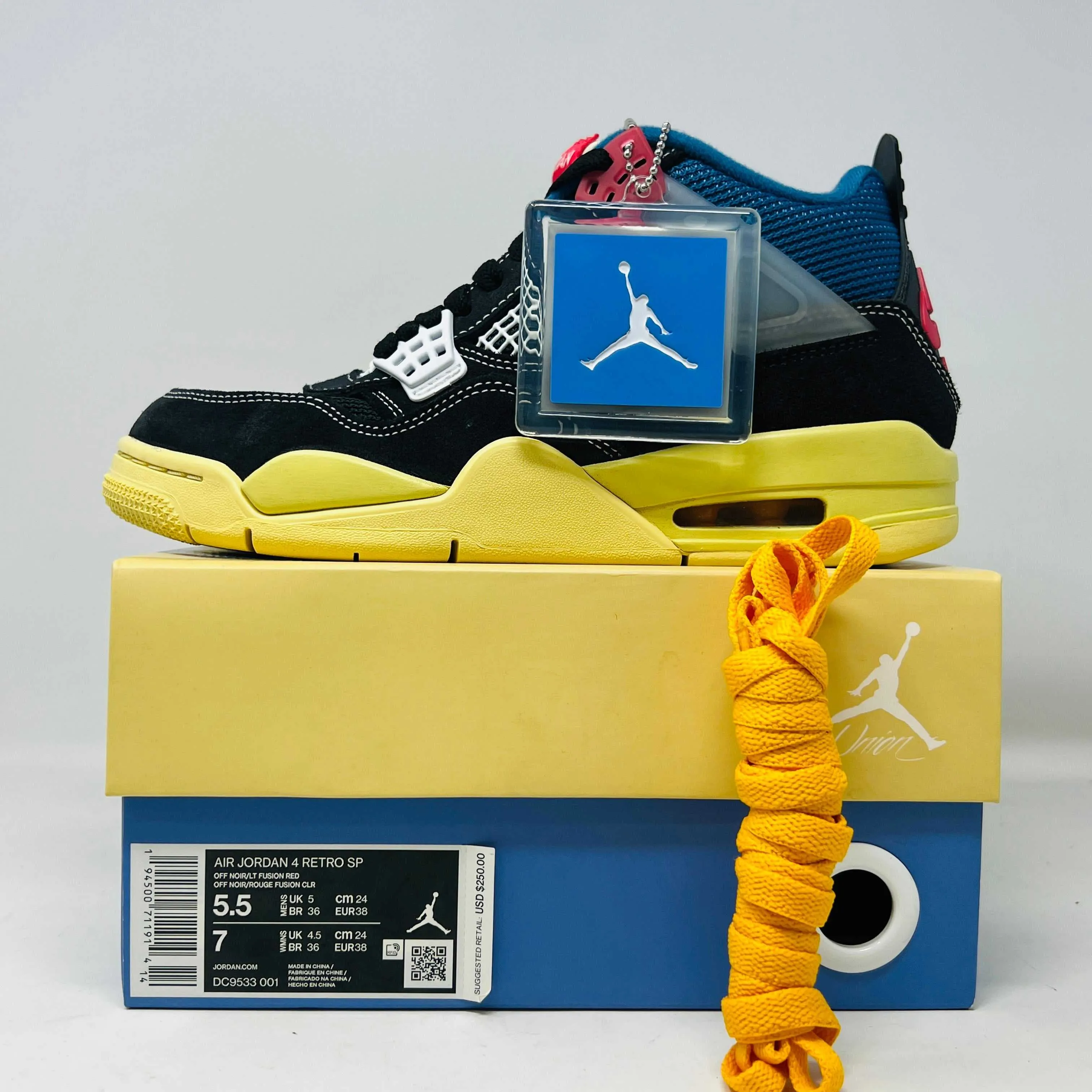 Jordan 4 Retro Union Off Noir
