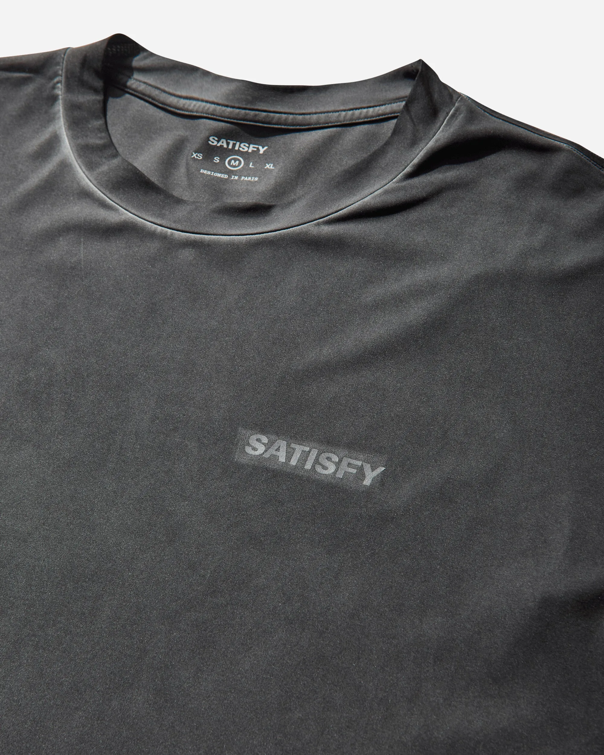 Men's AuraLite Long T-Shirt Black Pigment