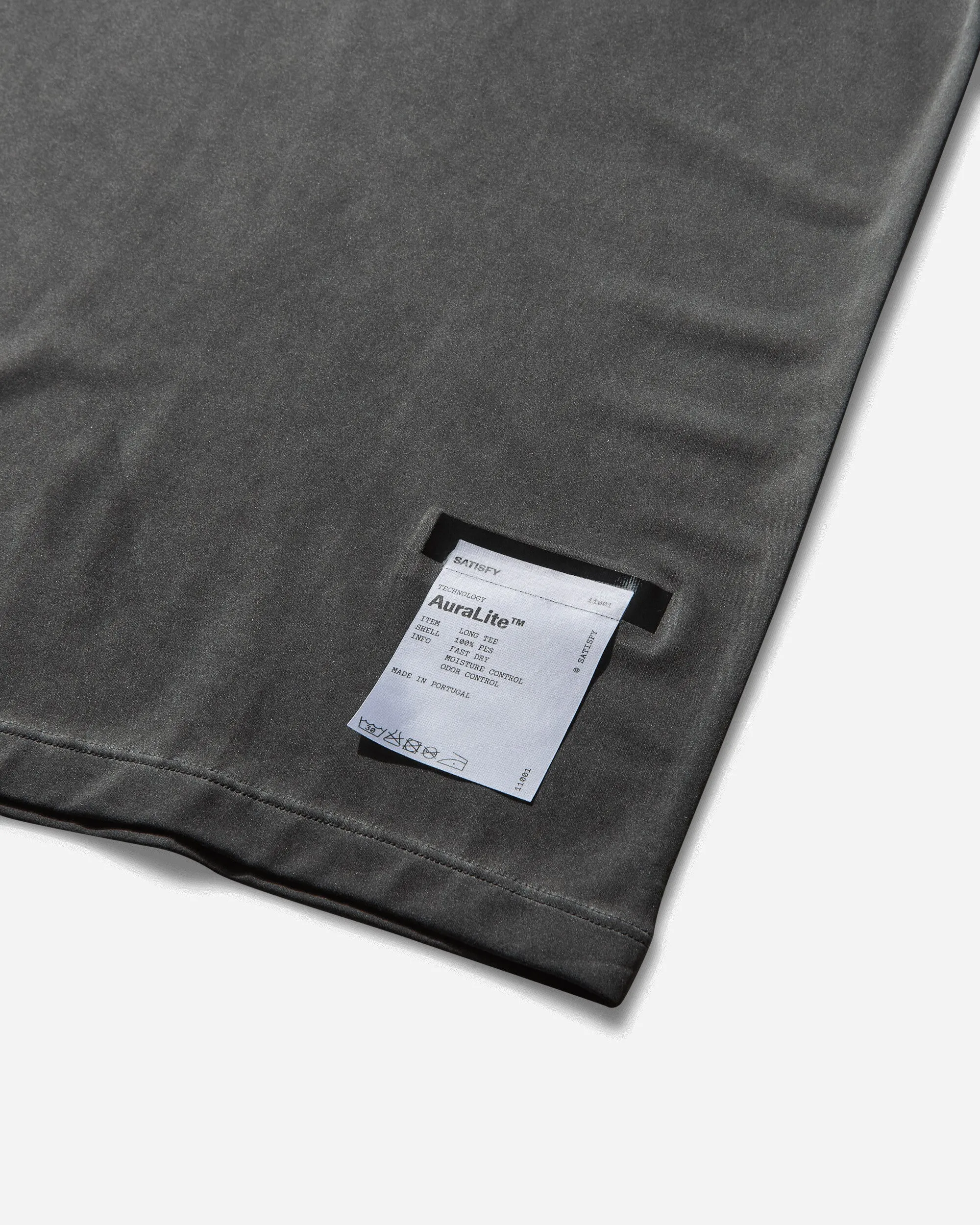 Men's AuraLite Long T-Shirt Black Pigment