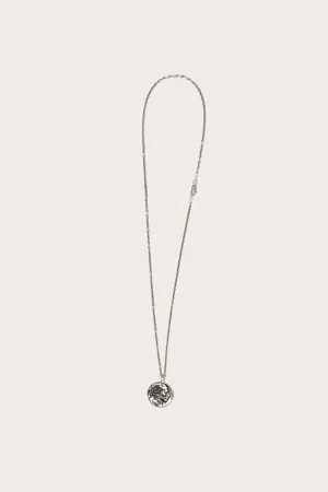 Necklace - Head/Green Flower