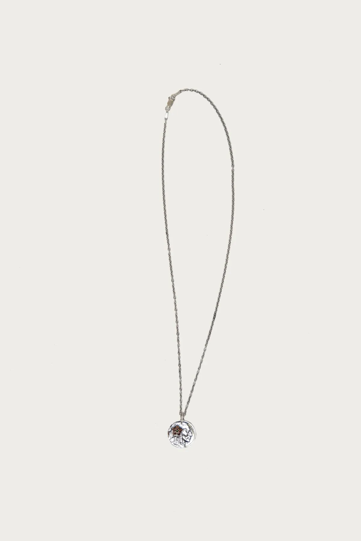 Necklace - Head/Red Flower