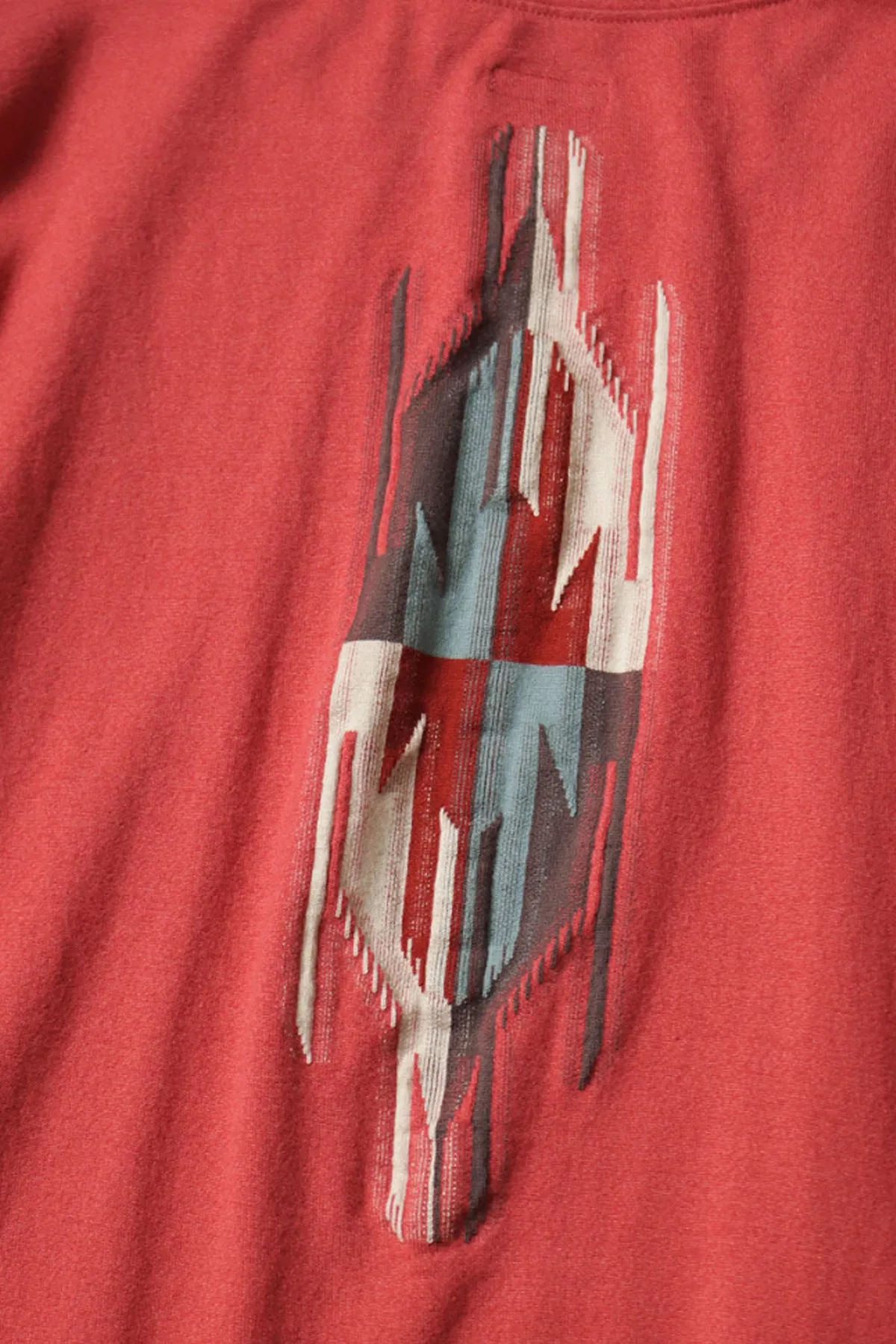 Ortega Jersey Crew Long Sleeve T - Red