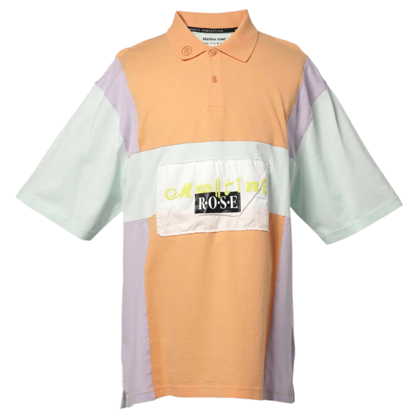 Oversized Panelled Polo