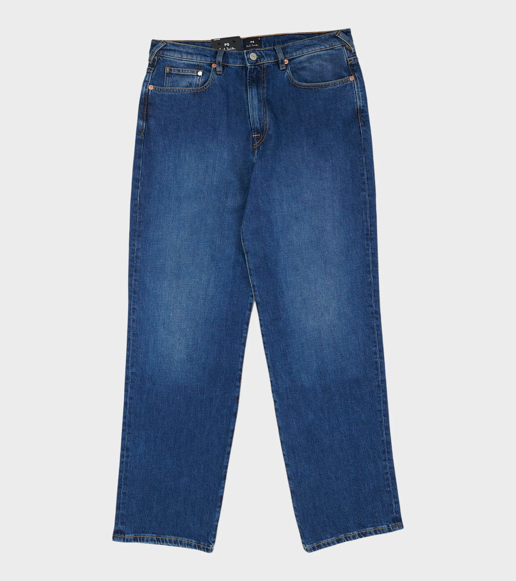 Relaxed Denim Jeans Blue