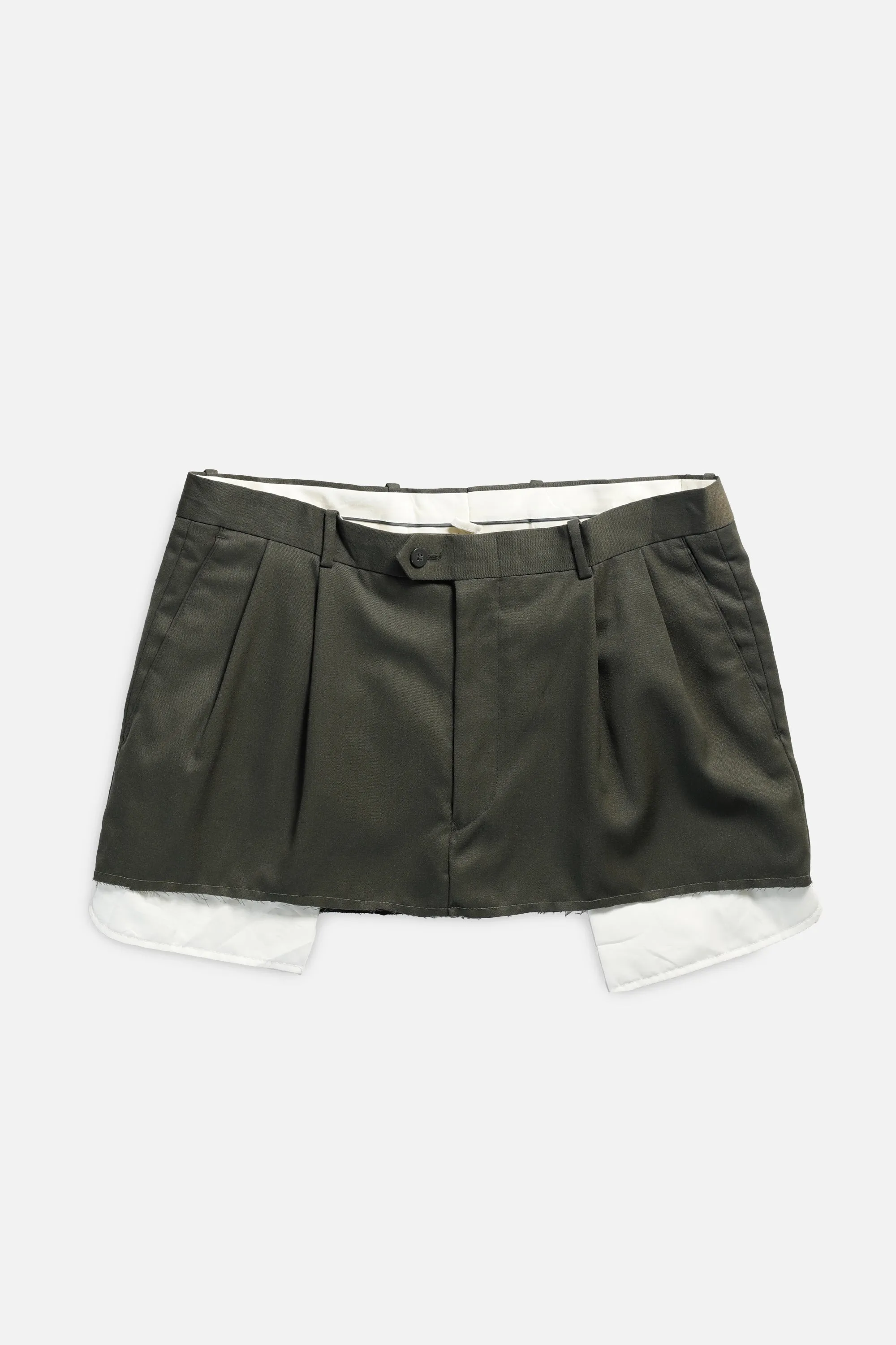Rework Trouser Skirt - L