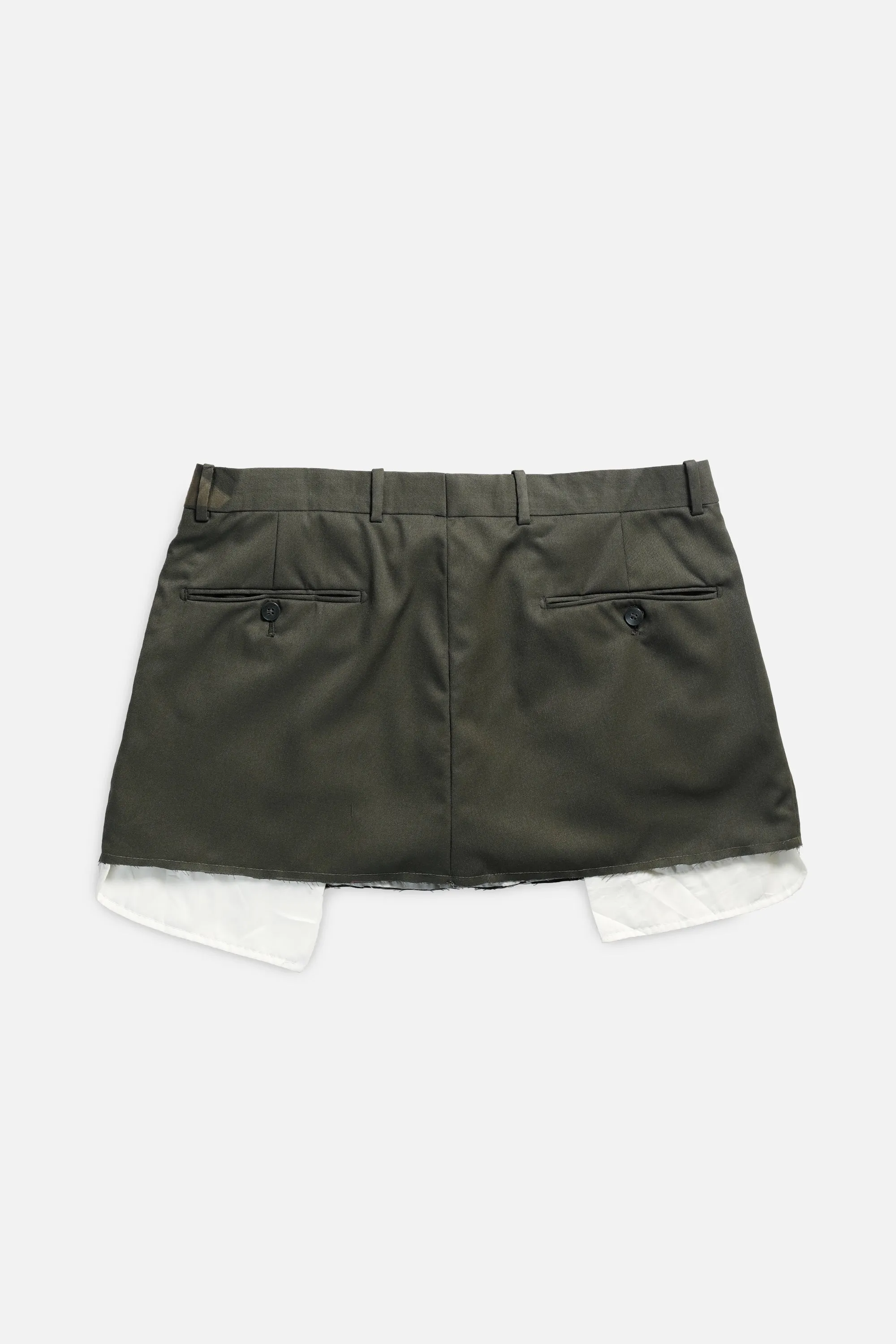 Rework Trouser Skirt - L
